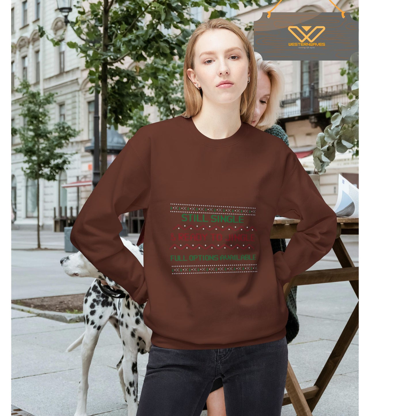 Softstyle Fleece Sweatshirt - N3+ Series SSFSS PT2WW001_ Limited Edition Cozy, Eco-Friendly, Unisex product by WesternWaves:
