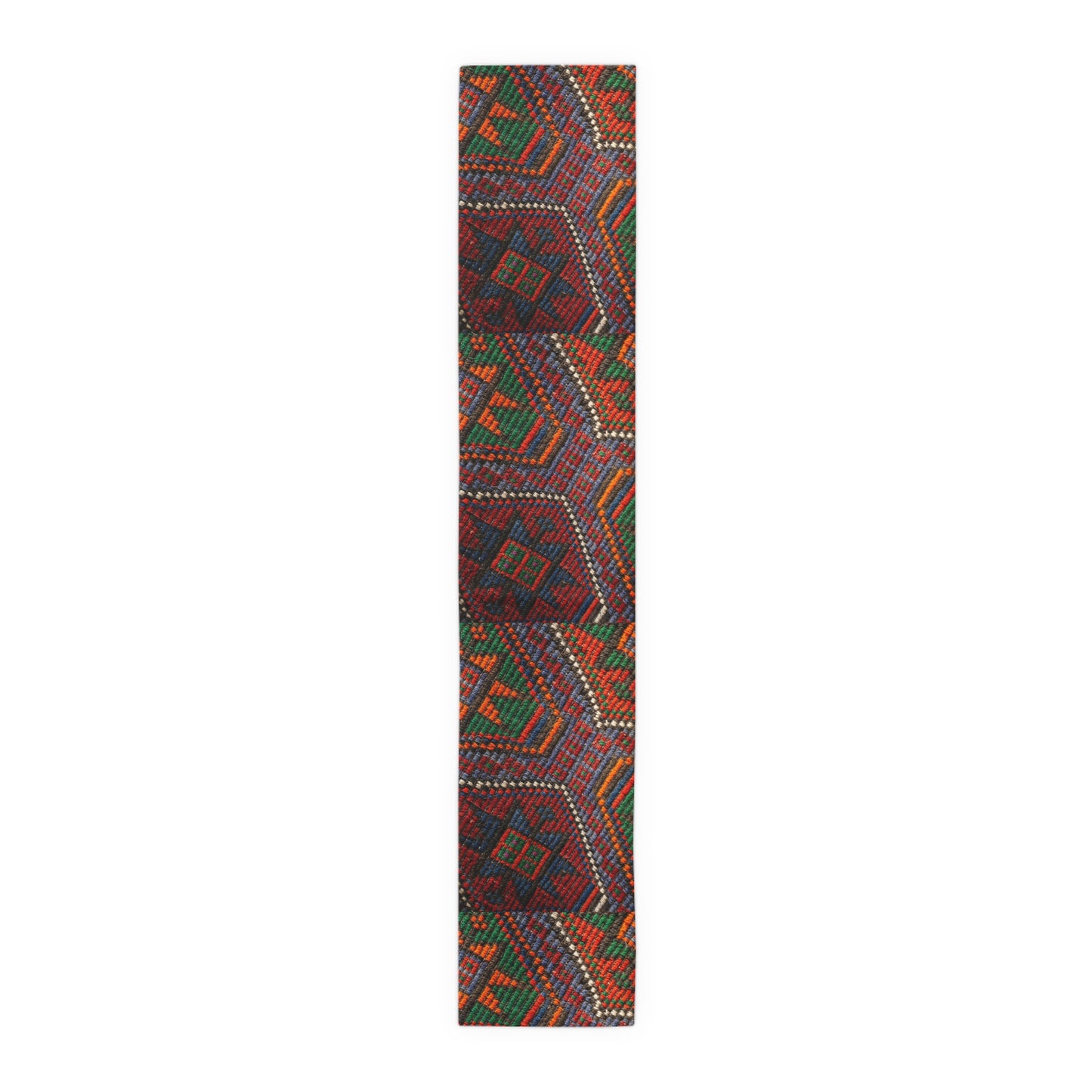 Table Runner (Cotton, Poly)_ Bohemian Chic Table Runner for Stylish Dining_ N7+ Series TRUNNER PT2WW008_ Limited Edition by WesternWaves_