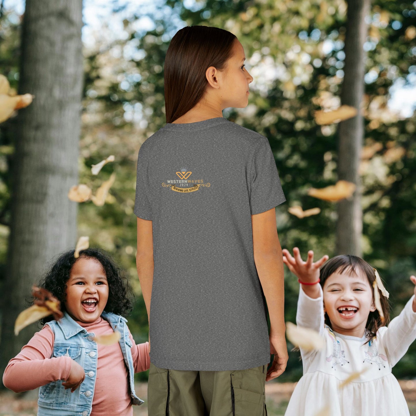 Youth Short Sleeve Tee_ N2 Series YSST PT2WW003_ Limited Edition Utmost Comfort by WesternWaves: