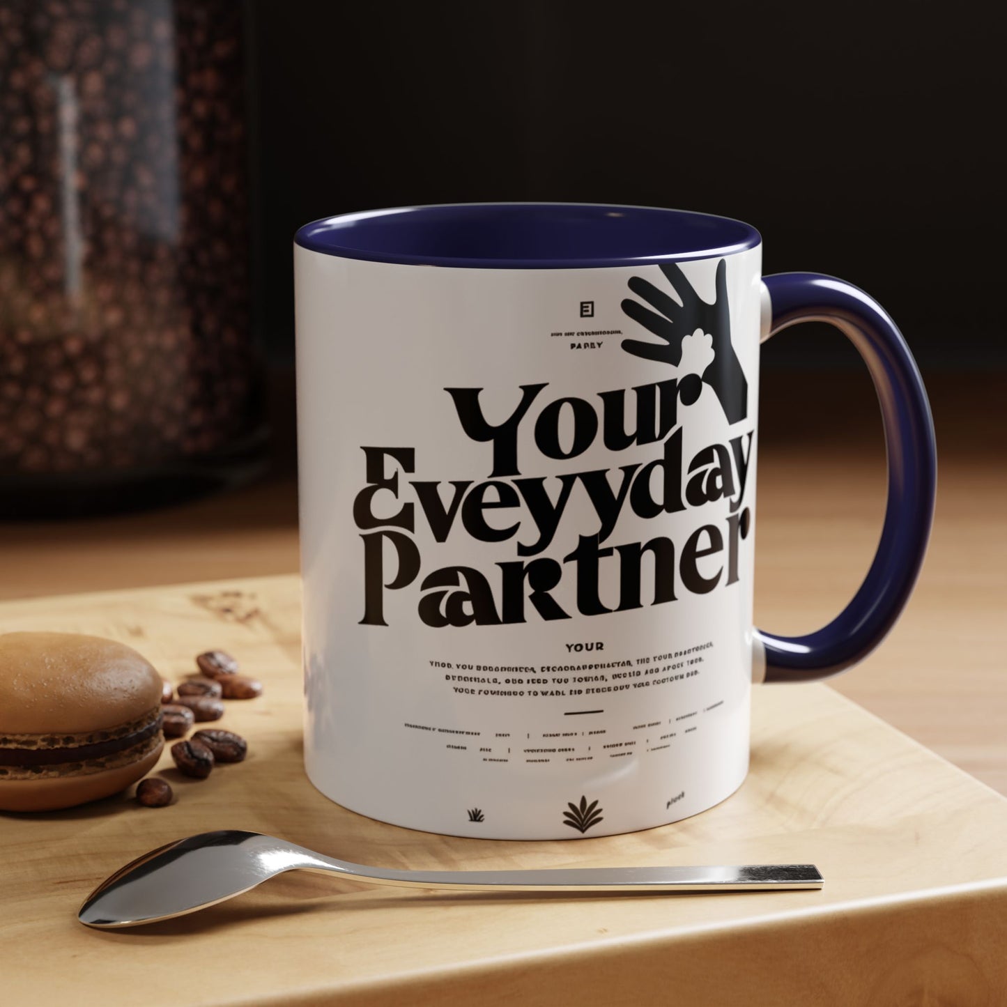 Accent Coffee Mug 11oz, 15oz_ N3* Series ACM11OZ PT2WW023_ Limited Edition Perfect Blend of Style by WesternWaves: