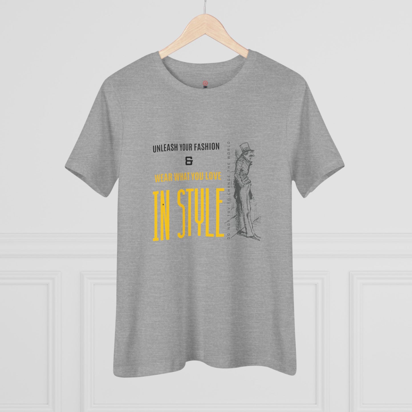 Women's Cotton Tee_ N2 Series WCTEE PT2WW001_ Cozy Comfort Limited Edition By WesternWaves: