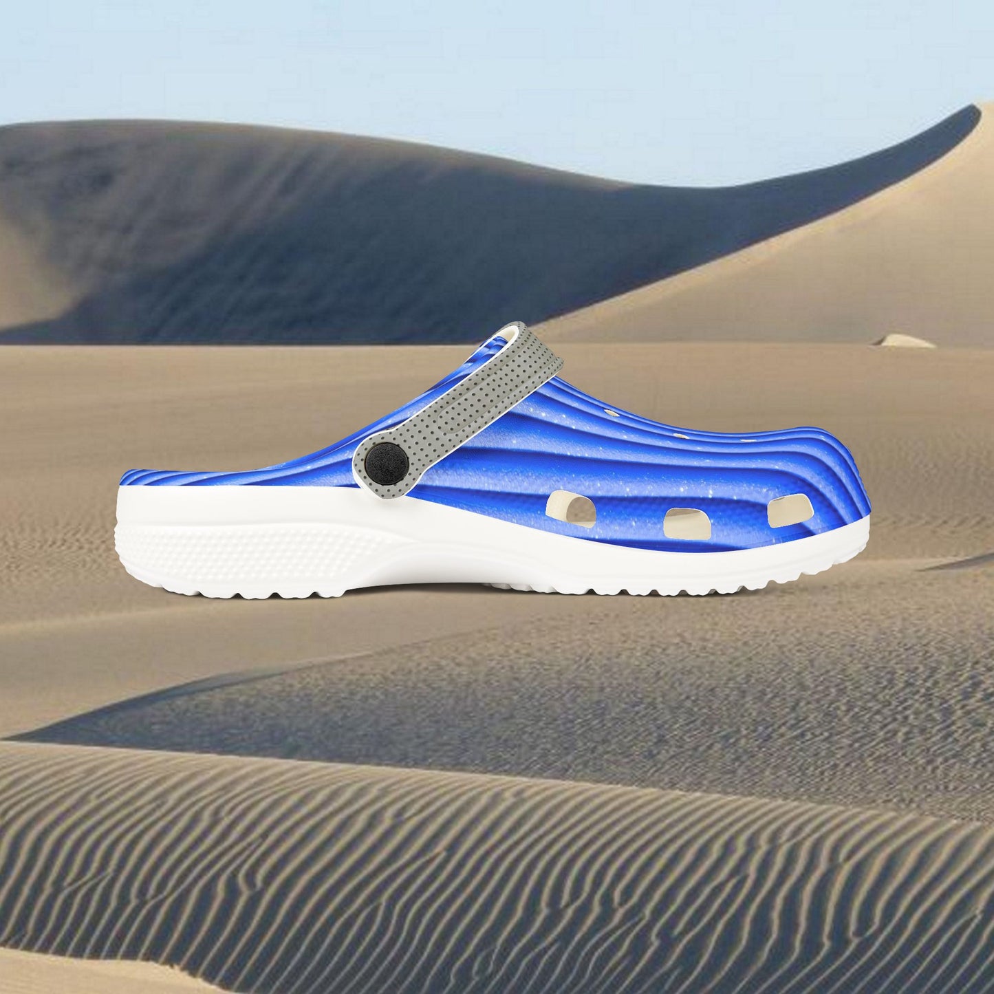 EVA Foam Clogs (AOP)_ N+ Series EVAFC(AOP) PT2WW002_ Limited Edition Cloud Comfort with Charms by WesternWaves: