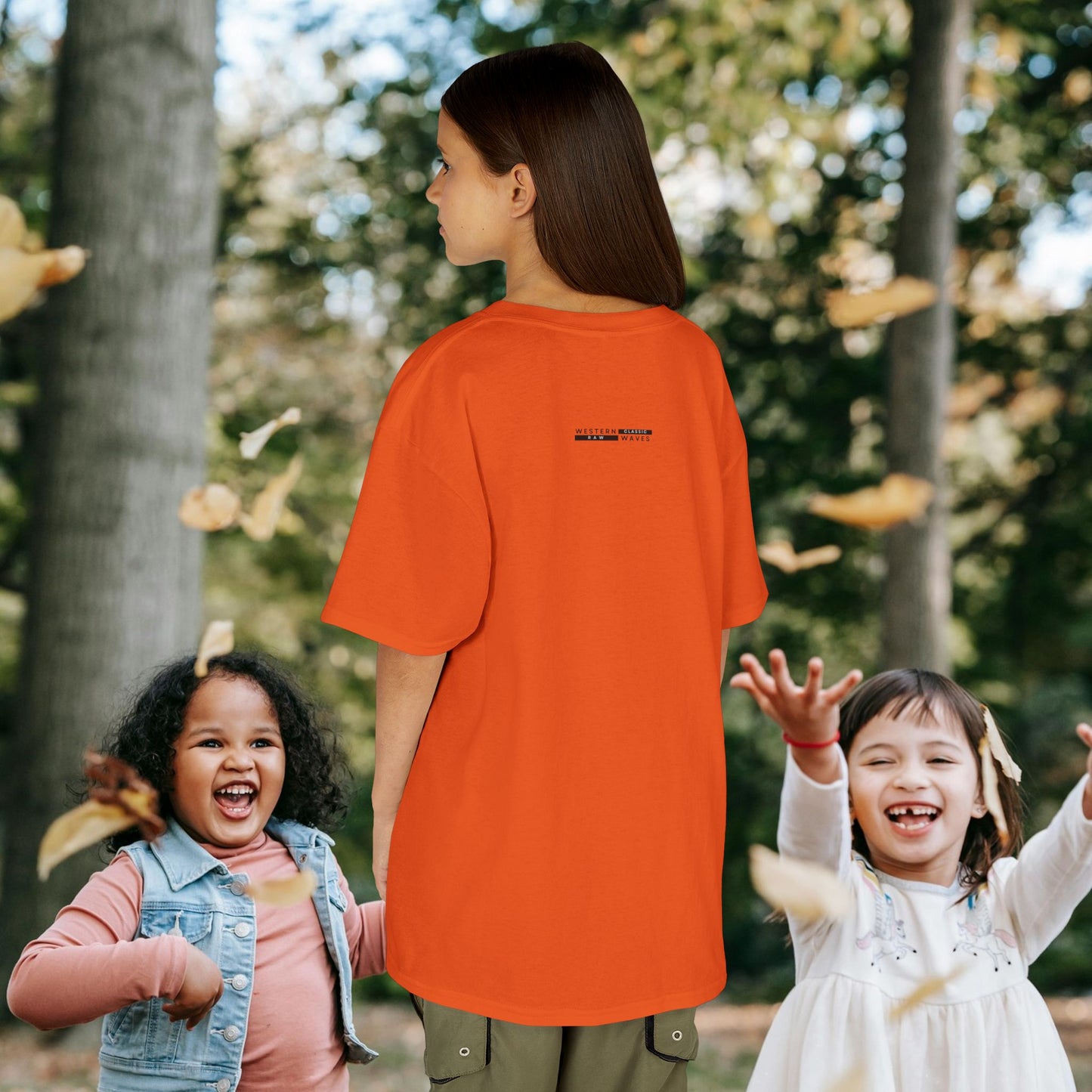Kids Heavy Cotton™ Tee_ N3+ Series KHCT PT2WW001_ Limited Edition Durable Comfort for Every Adventure by WesternWaves: