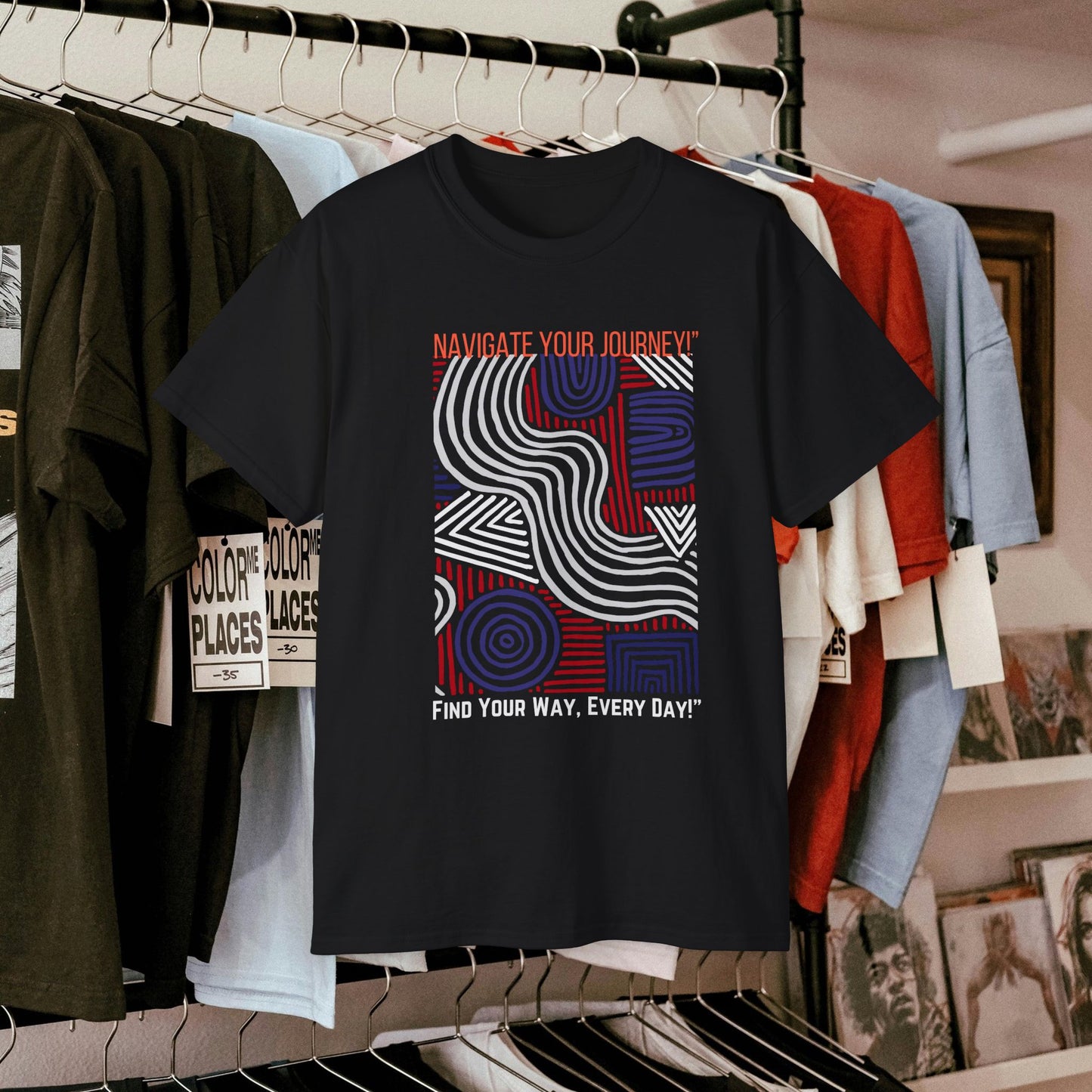 Unisex Ultra Cotton Tee_ Classic Comfort Unleashed_ N2+ Series USUCTEE PT2WW005_ Limited Edition Maximum Comfort & Style by WesternWaves: