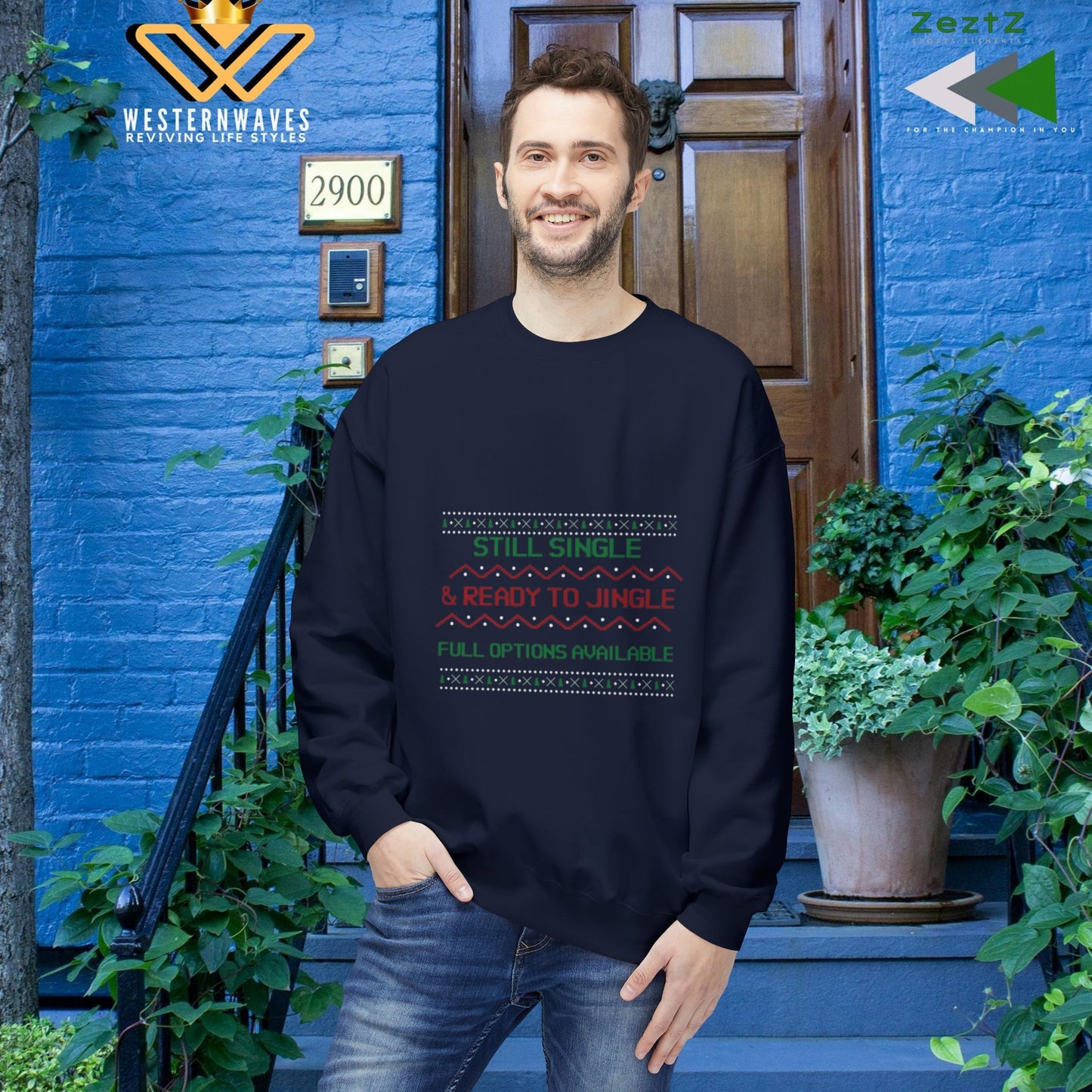 Softstyle Fleece Sweatshirt - N3+ Series SSFSS PT2WW001_ Limited Edition Cozy, Eco-Friendly, Unisex product by WesternWaves:
