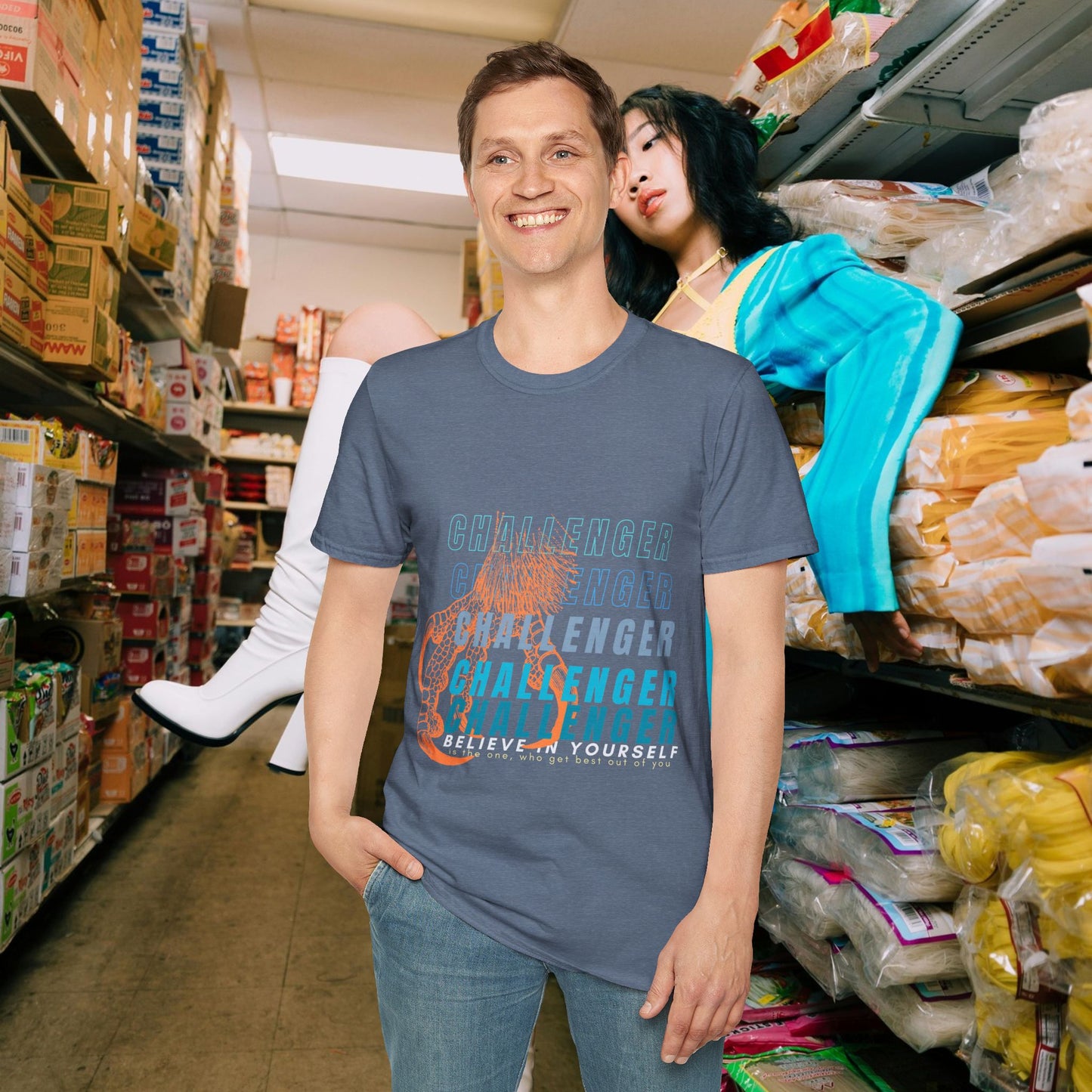 Unisex Softstyle T-Shirt_ N Series USSTS FT2WW012_ Limited Edition by WesternWaves: