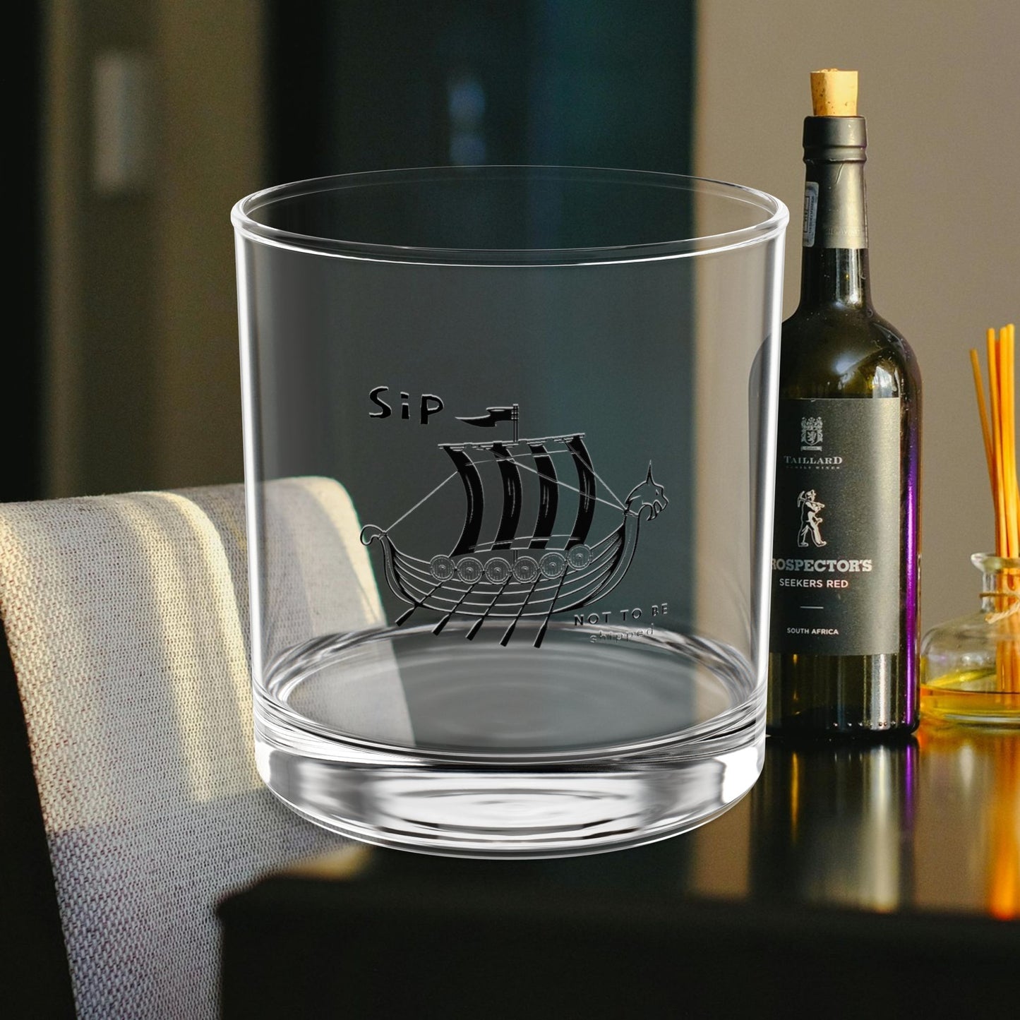 Rock Glass 10 oz_ N+ Series RG10OZ PT2WW003_ Limited Edition by WesternWaves: