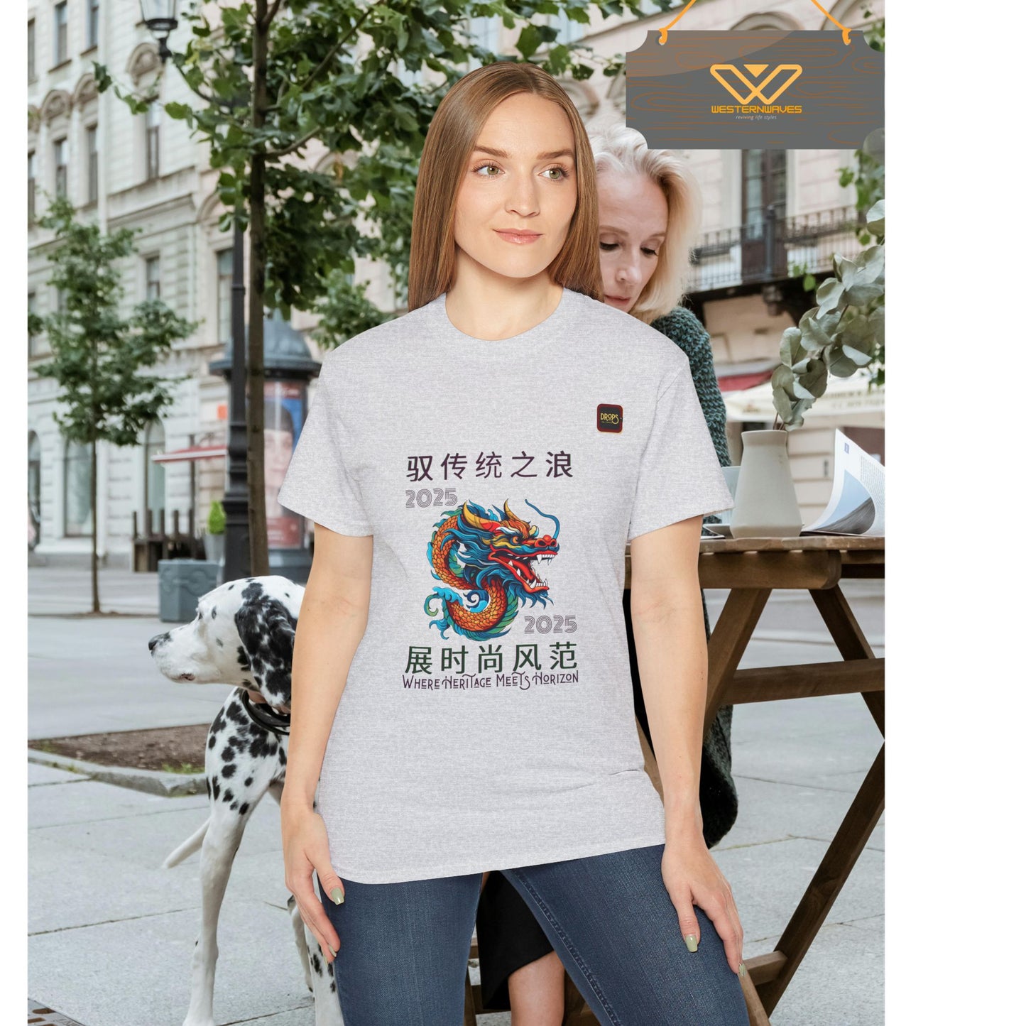 Unisex Ultra Cotton Tee_ Classic Comfort Unleashed_ N2+ Series USUCTEE PT2WW007_ Limited Edition Maximum Comfort & Style by WesternWaves: