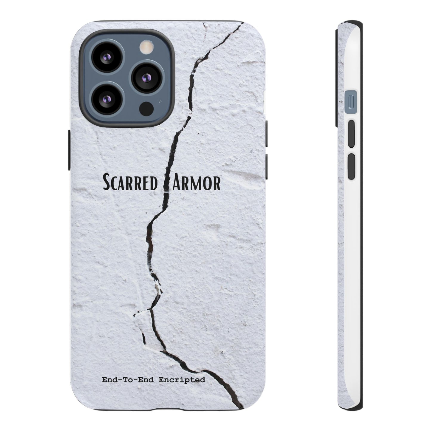 Tough iPhone Cases Phone Case_ Series N8+ TCPCASE PT2WW001_ Limited Edition Scarred Armor Design iPhone Cases by WesternWaves: