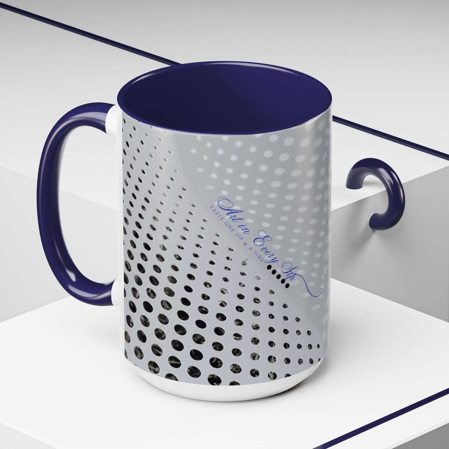 Accent Coffee Mug 11, 15oz_ N3+ Series ACM11OZ PT2WW020_ Limited Edition Perfect Blend of Style by WesternWaves: