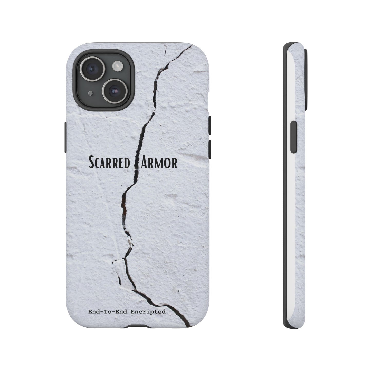 Tough iPhone Cases Phone Case_ Series N8+ TCPCASE PT2WW001_ Limited Edition Scarred Armor Design iPhone Cases by WesternWaves: