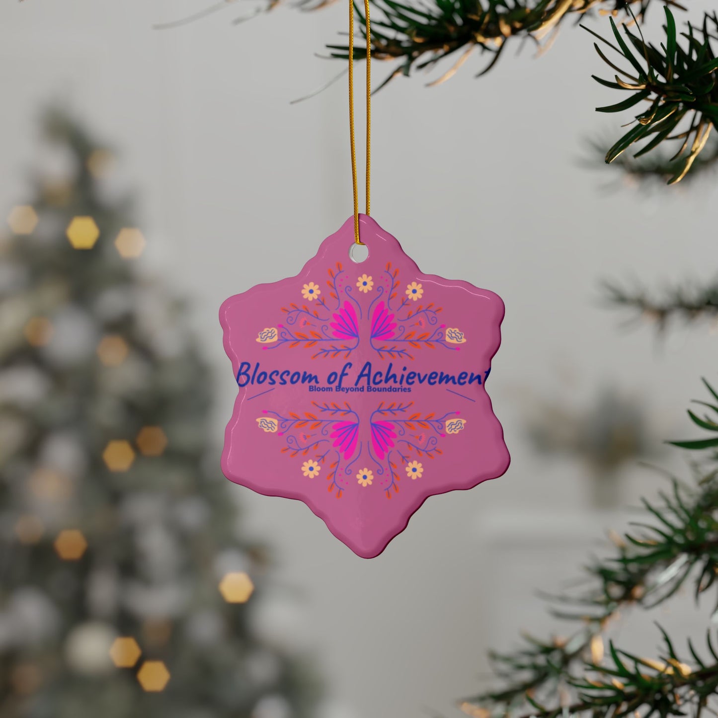 Ceramic Ornaments, 2-Side Print, (1pc, 3pcs, 5pcs, 10pcs)_ N2+ Series CO2SP PT2WW001_ Limited Edition Designs For Durability & Elegance by WesternWaves: