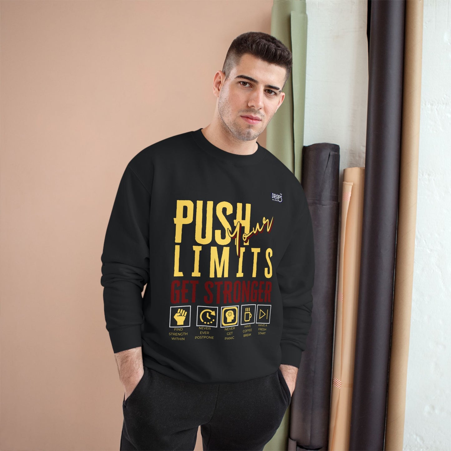 Champion Sweatshirt_ N7+ Series CHAMPSSHIRT PT2WW001_ Limited Edition comfort & Durability by WesternWaves:s