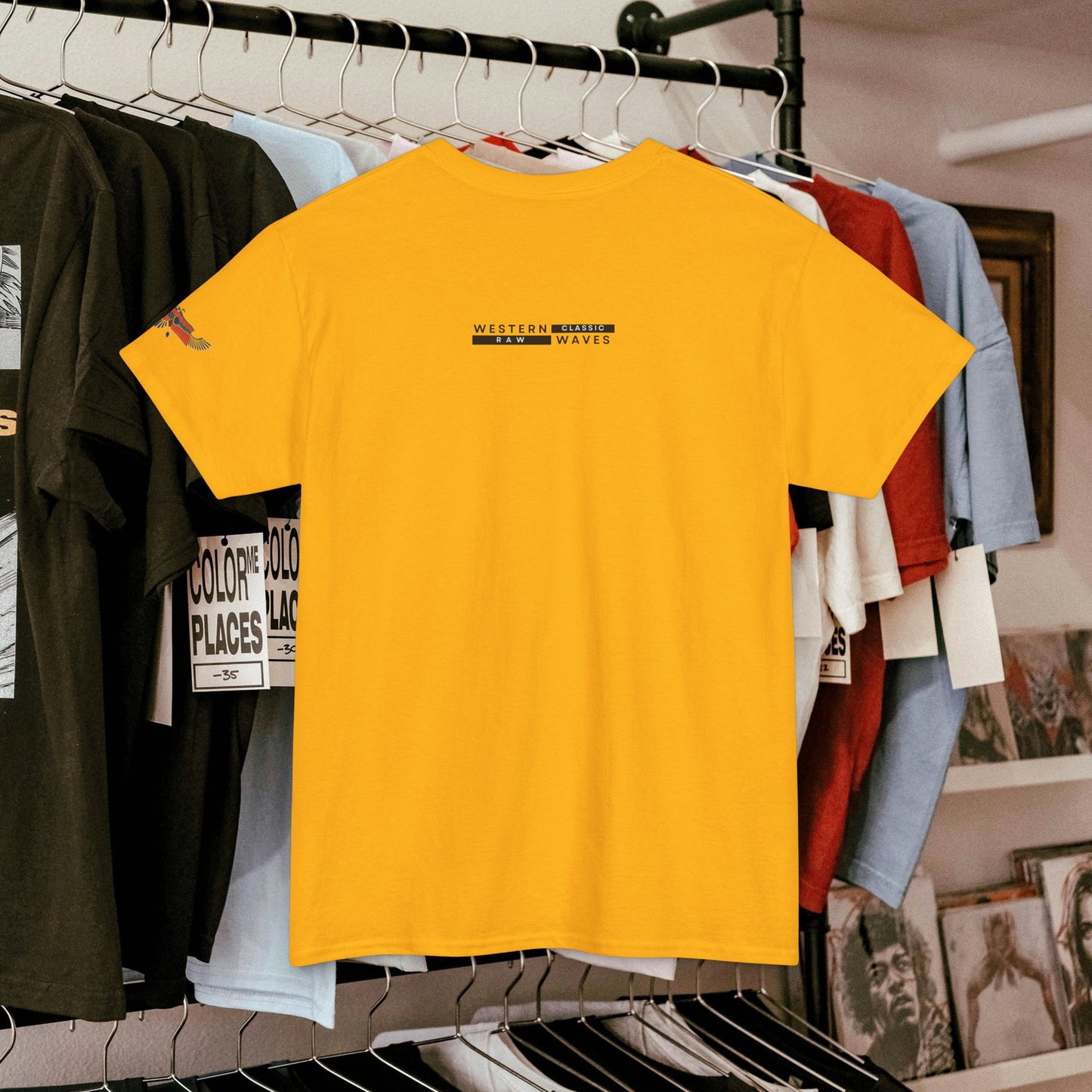 Unisex Heavy Cotton Tee_ Crafted from premium 100% cotton_ N Series UHCT PT2WV018_ Limited Edition