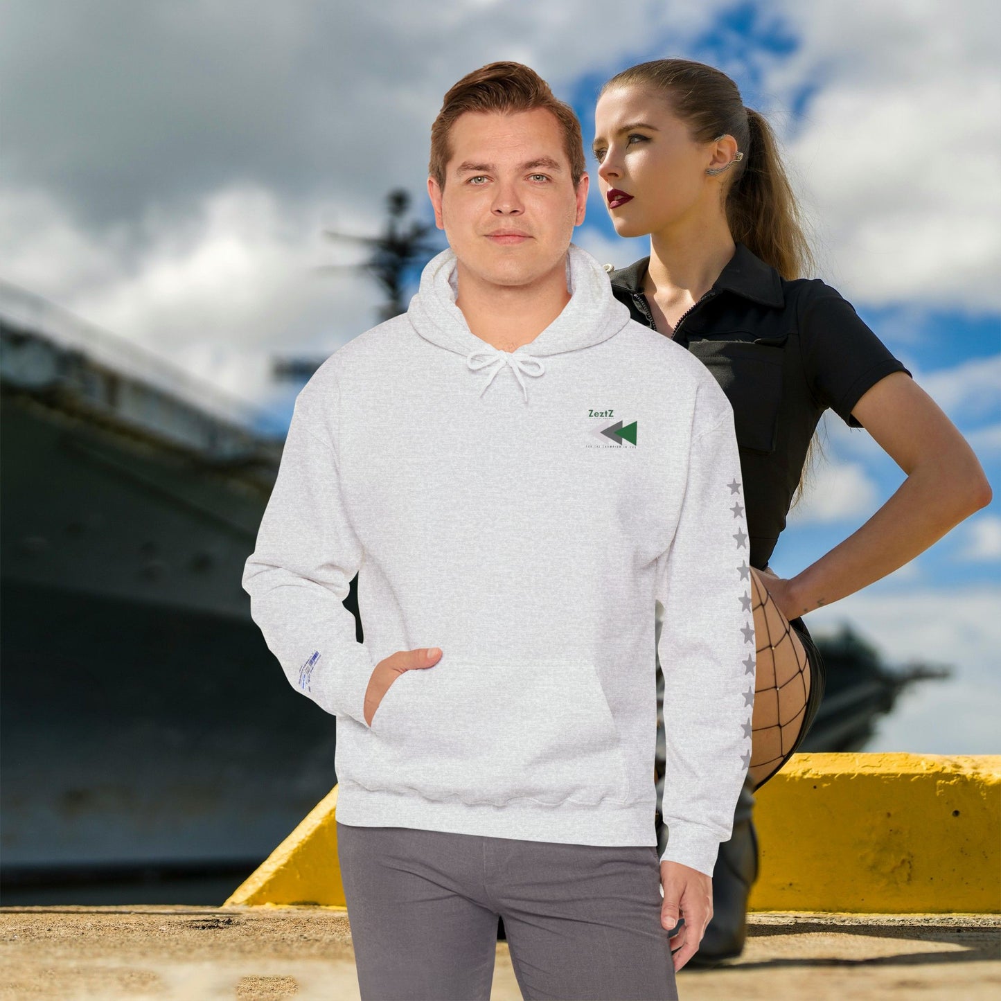 Unisex Heavy Blend™ Hooded Sweatshirt_ N+ Series USHBHSS PT2WW001_ Limited Edition by WesternWaves: