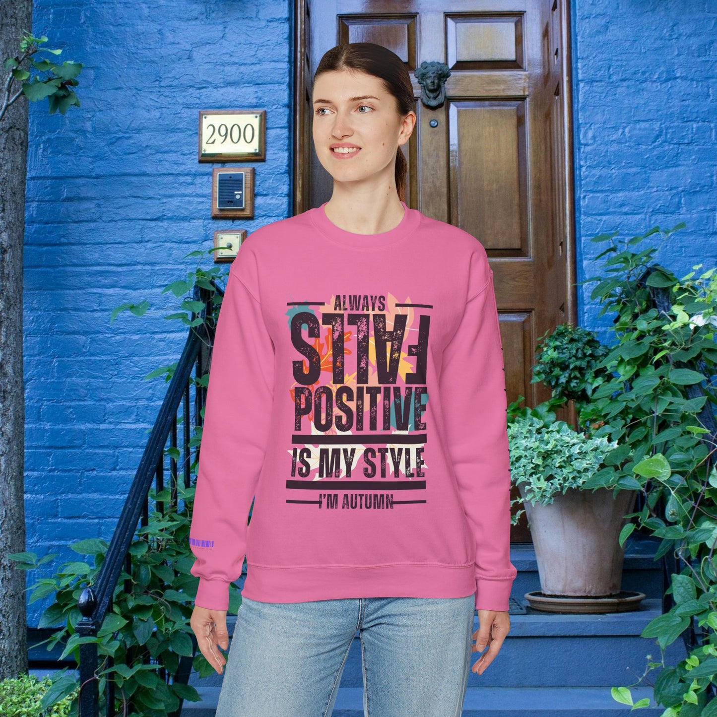 Unisex Heavy Blend™ Crewneck Sweatshirt_ N2+ Series UHBCSS PT2WW027_ Limited Edition Pure Luxury By WesternWaves: