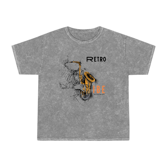 Unisex Mineral Wash T-Shirt_ N+ Series UMWTS PT2WW003_ Limited Edition Retro Revival Experience by WesternWaves: