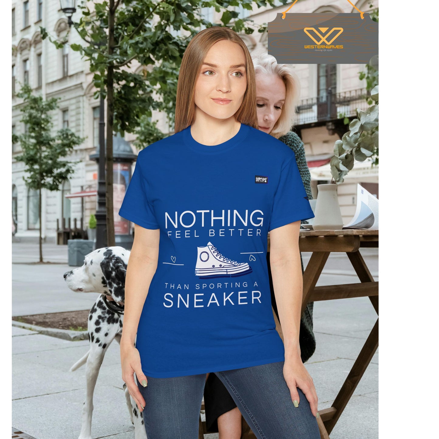 Unisex Ultra Cotton Tee_ Classic Comfort Unleashed_ N2* Series USUCTEE PT2WW009_ Limited Edition Maximum Comfort & Style by WesternWaves: