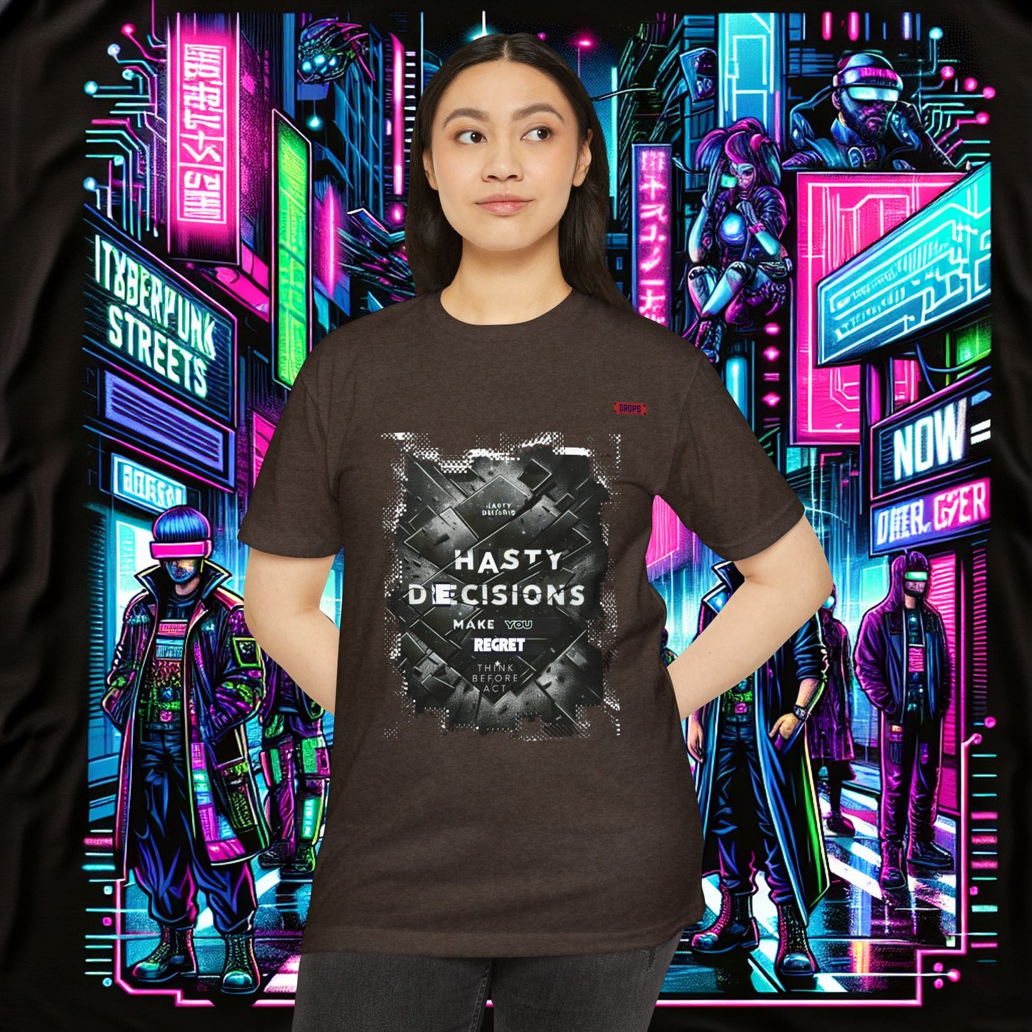 Unisex CVC Jersey T-shirt_ N8+ Series USCVCJTS PT2WW001_ Limited Edition CVC T-shirt by WesternWaves: