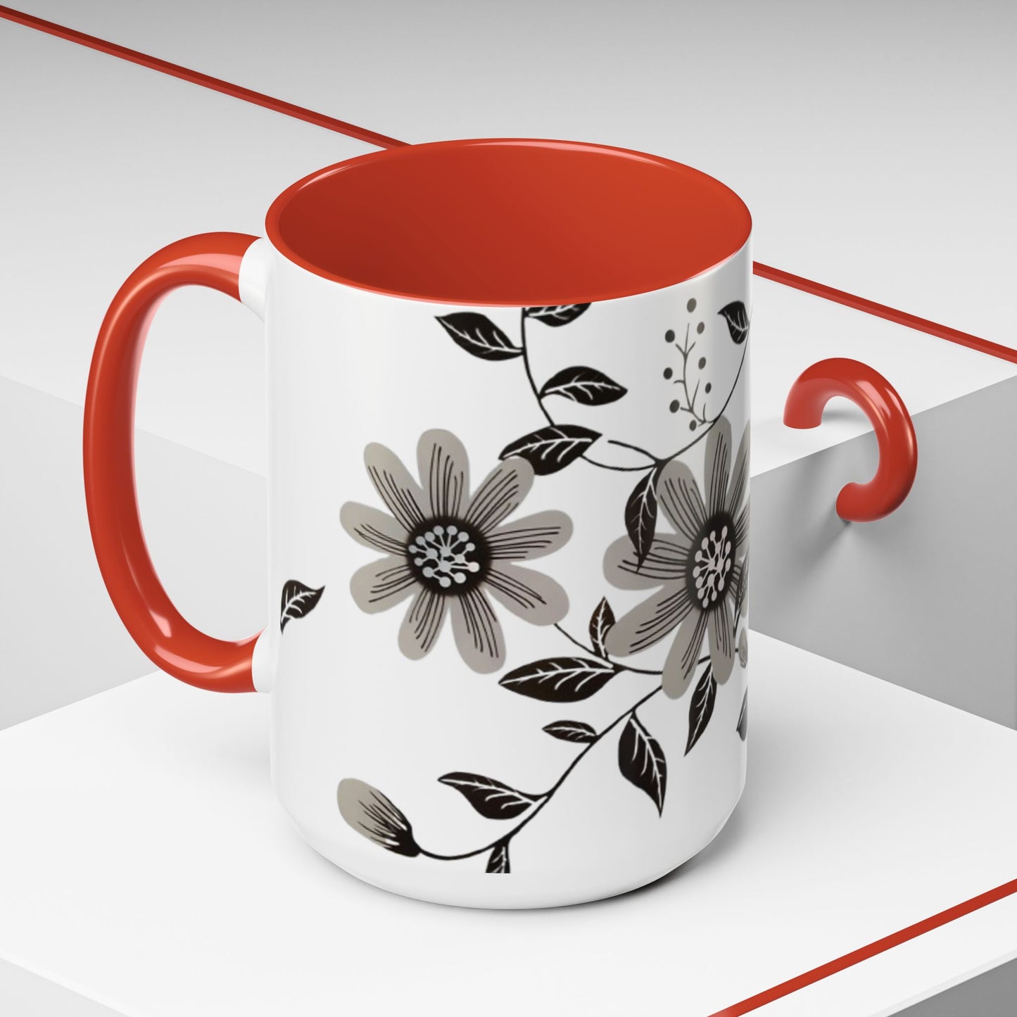 Accent Coffee Mug 11, 15oz_ N3+ Series ACM11OZ PT2WW015_ Limited Edition Perfect Blend of Style by WesternWaves: