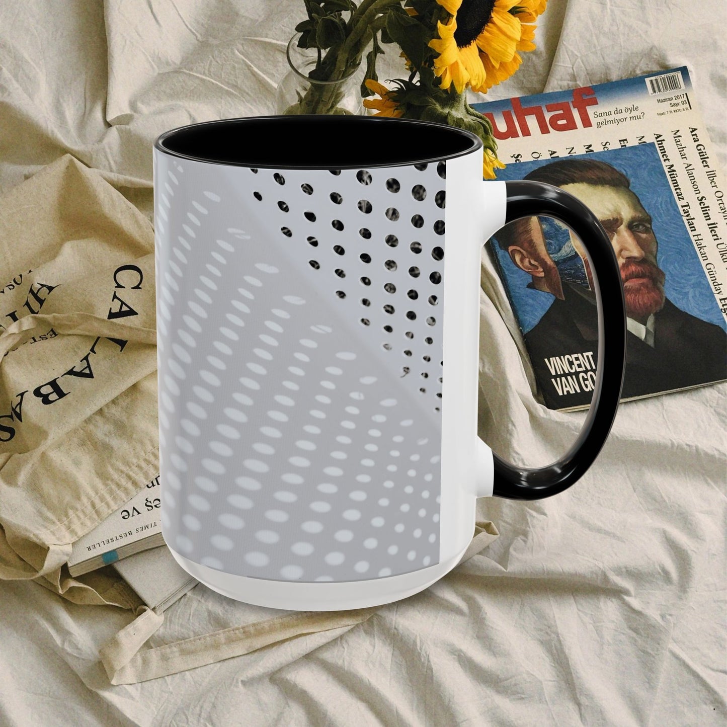 Accent Coffee Mug 11, 15oz_ N3+ Series ACM11OZ PT2WW020_ Limited Edition Perfect Blend of Style by WesternWaves: