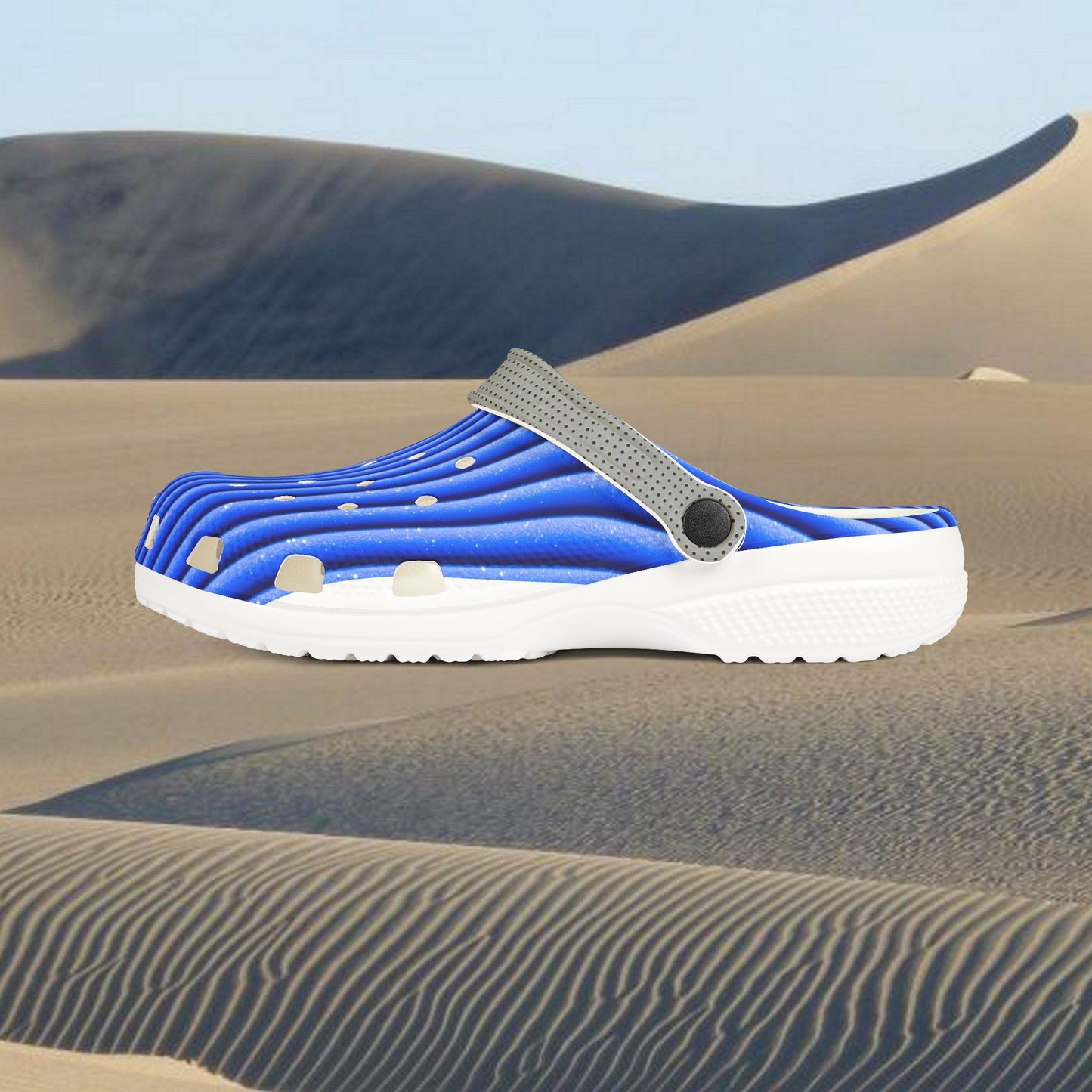 EVA Foam Clogs (AOP)_ N+ Series EVAFC(AOP) PT2WW002_ Limited Edition Cloud Comfort with Charms by WesternWaves: