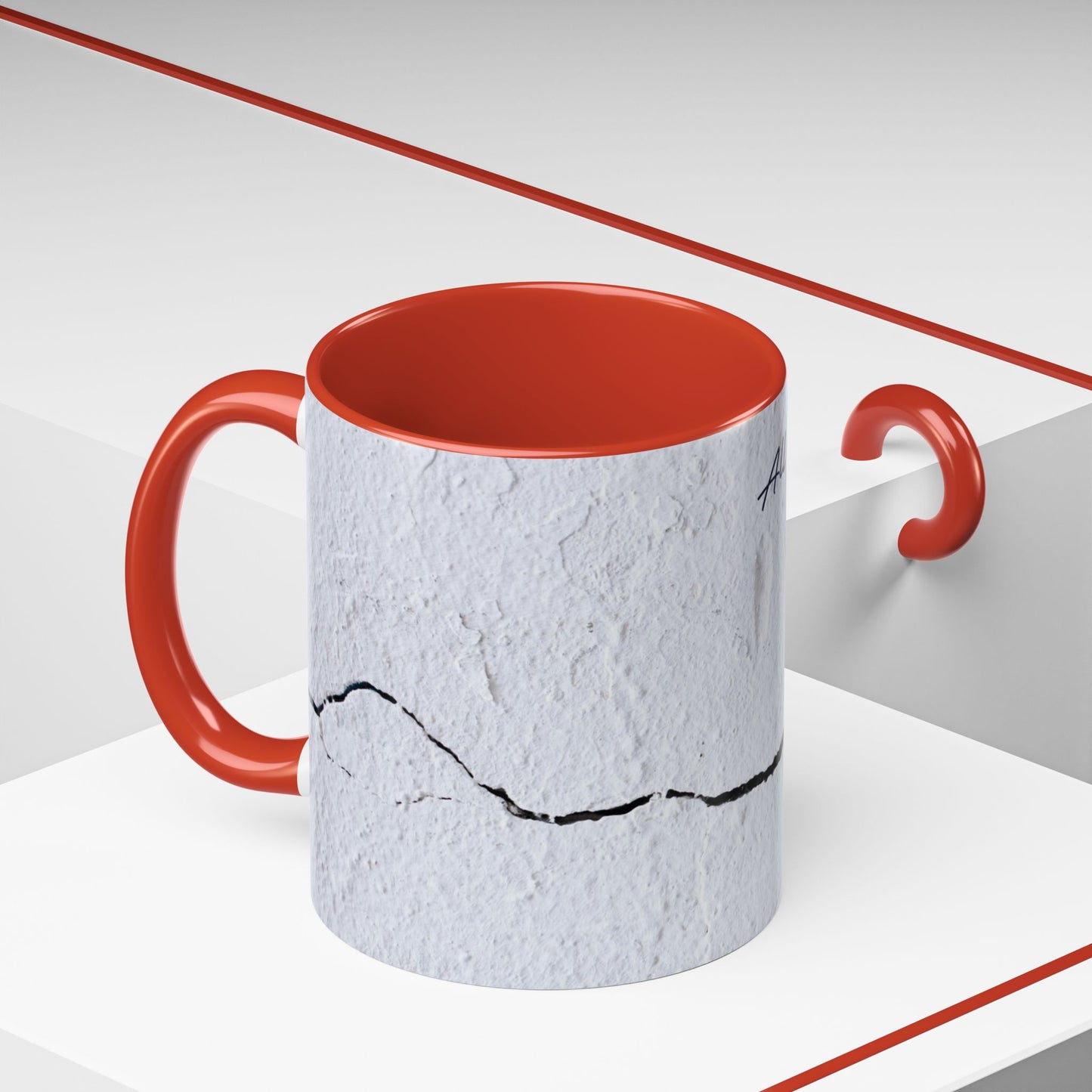 Accent Coffee Mug 11, 15oz_ N2 Series ACM11OZ PT2WW010_ Limited Edition Perfect Blend of Style by WesternWaves: