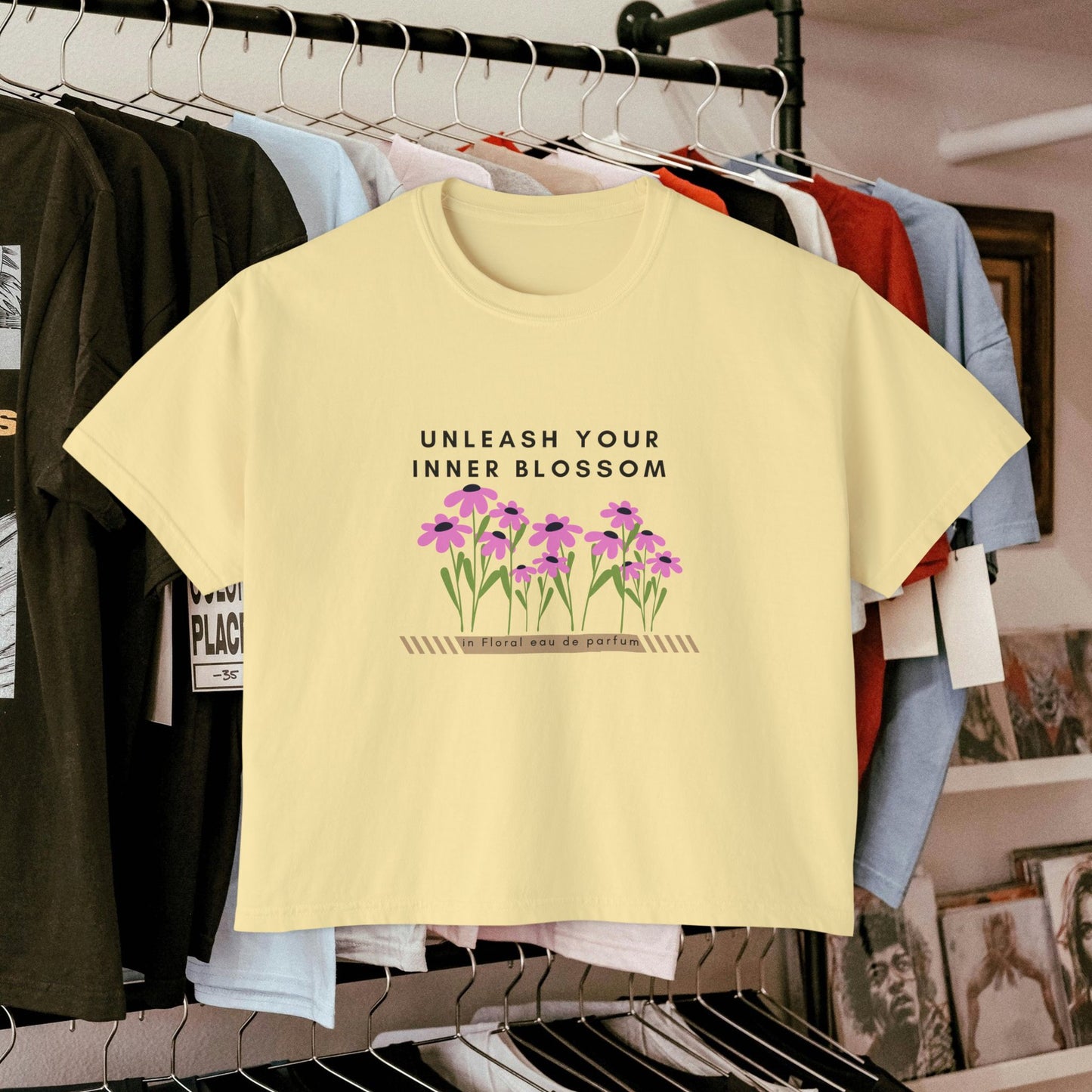 Women's Boxy Tee_ N3+ Series WBTEE PT2WW001_ limited edition by WesternWaves: