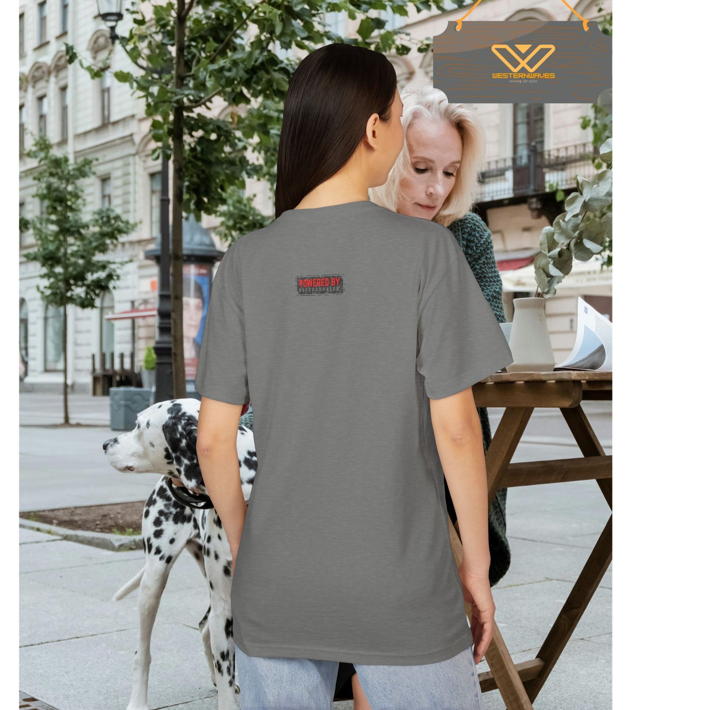 Unisex Sueded T-shirt_ 28 June 2025_ Limited Edition Summer Festivities, by WesternWaves: