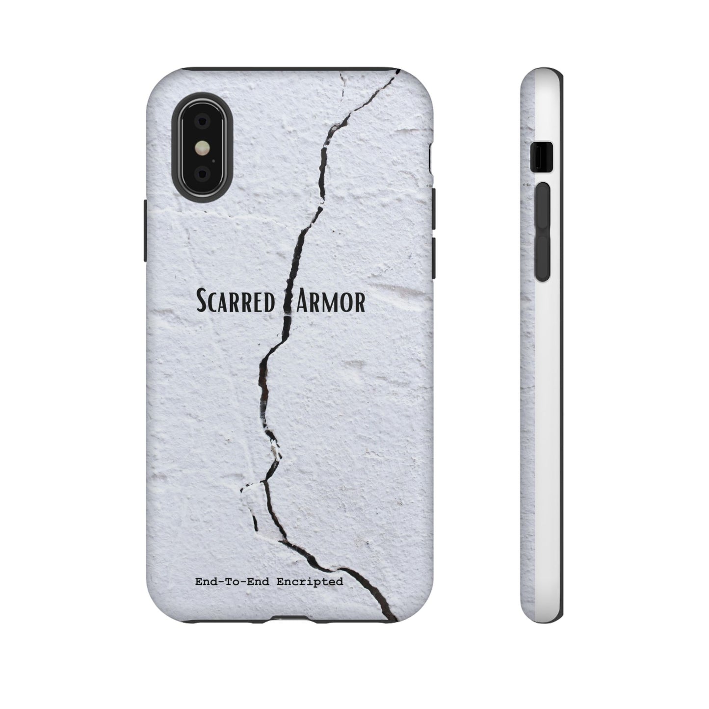 Tough iPhone Cases Phone Case_ Series N8+ TCPCASE PT2WW001_ Limited Edition Scarred Armor Design iPhone Cases by WesternWaves: