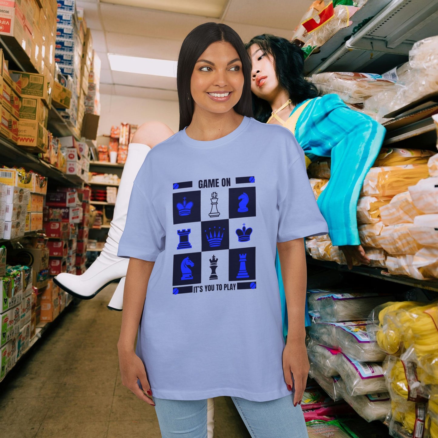 Unisex Heavy Oversize Tee_ N3+ Series USHBOZTEE Pt2WW001_ Limited Edition Oversized Tees by WesternWaves: