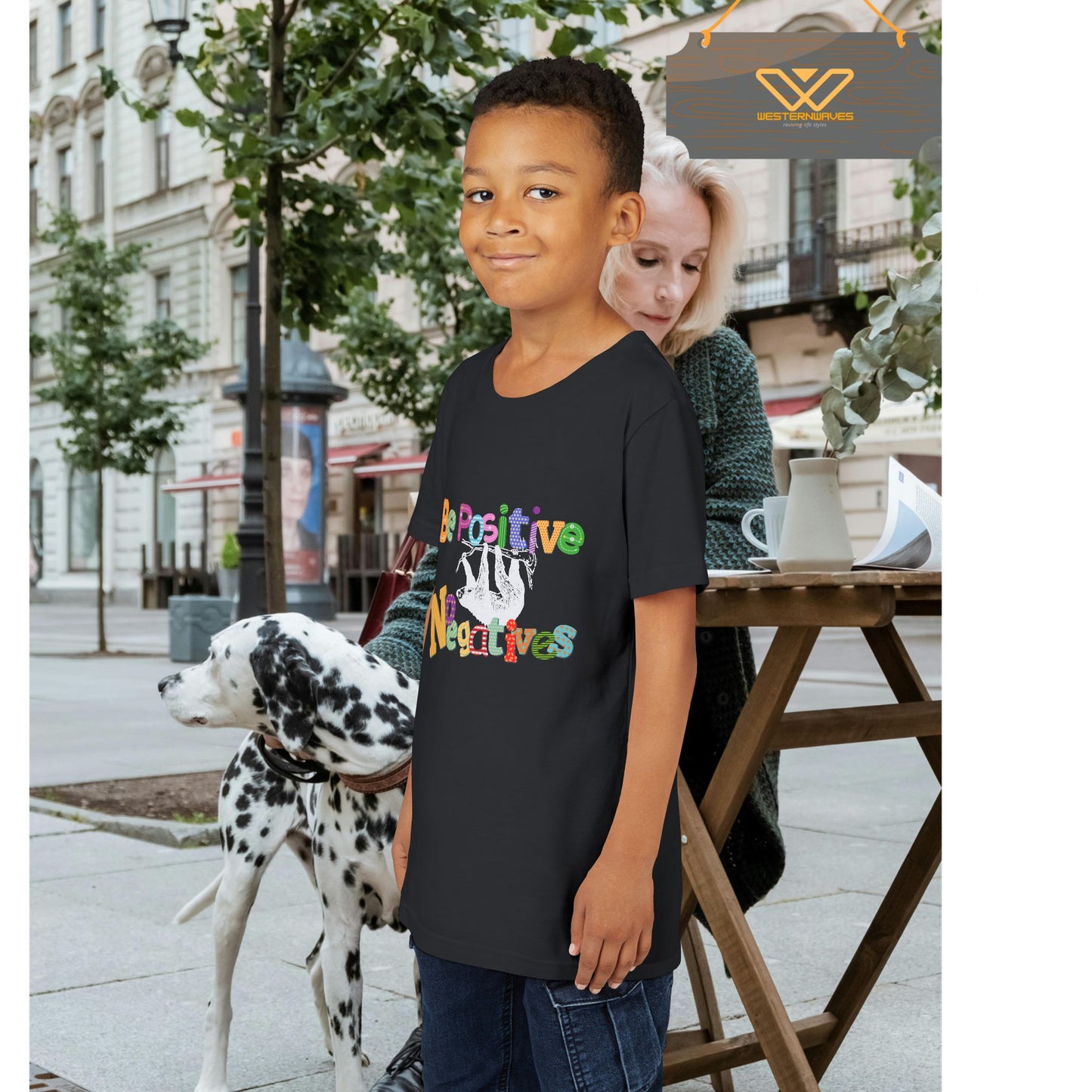 Youth Short Sleeve Tee_ N2 Series YSST PT2WW003_ Limited Edition Utmost Comfort by WesternWaves: