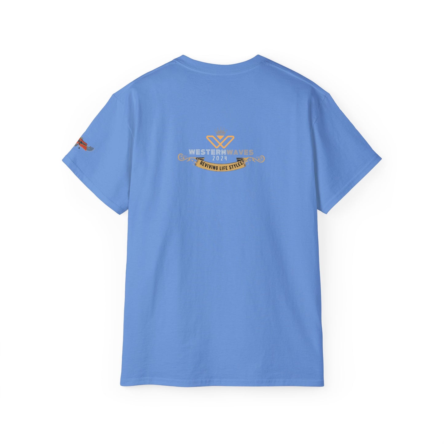 Unisex Ultra Cotton Tee_ Classic Comfort Unleashed_ N+ Series USUCTEE PT2WW001_ WesternWaves Limited Edition: