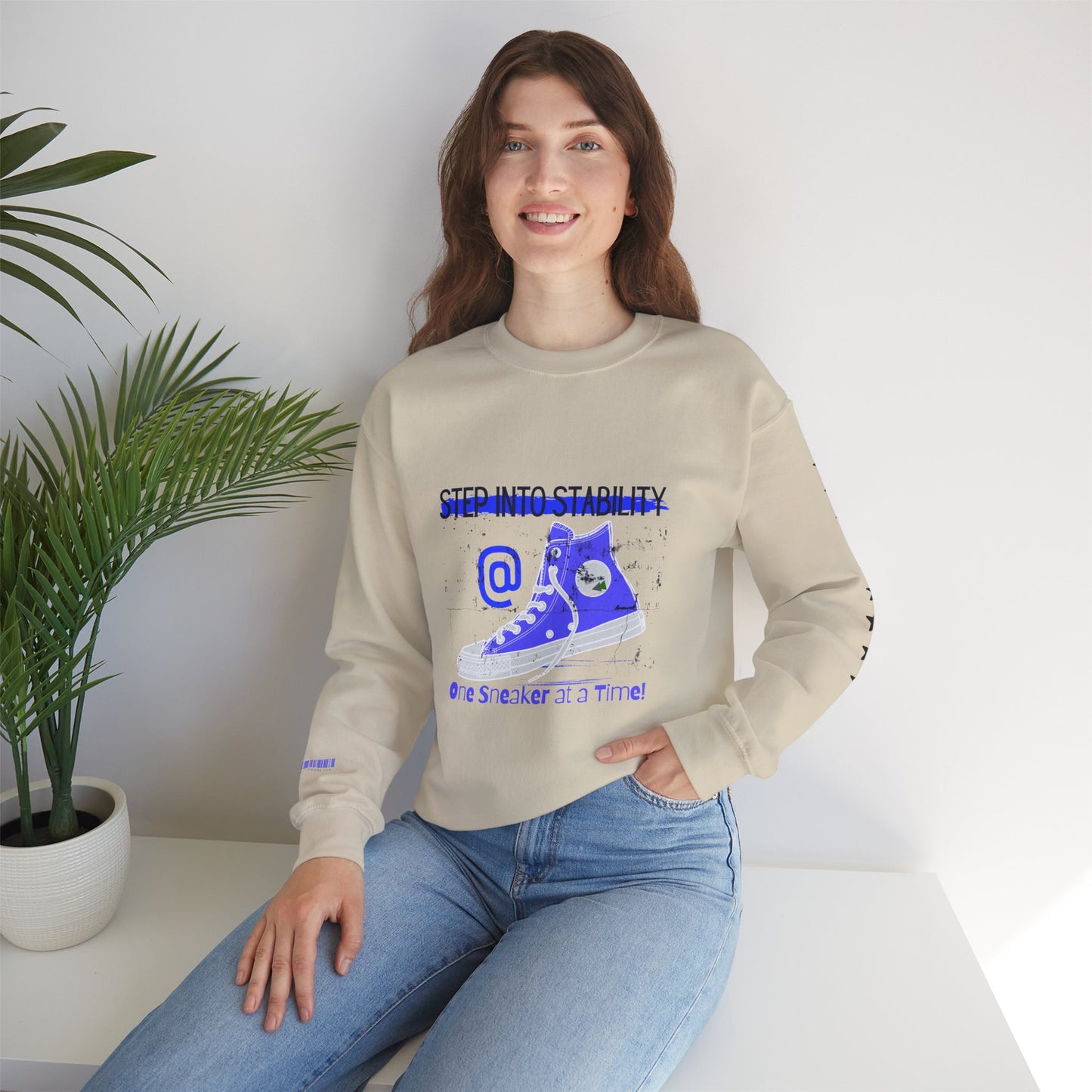 Unisex Heavy Blend™ Crewneck Sweatshirt_ N3+ Series UHBCSS PT2WW031_ Limited Edition Pure Luxury By WesternWaves: