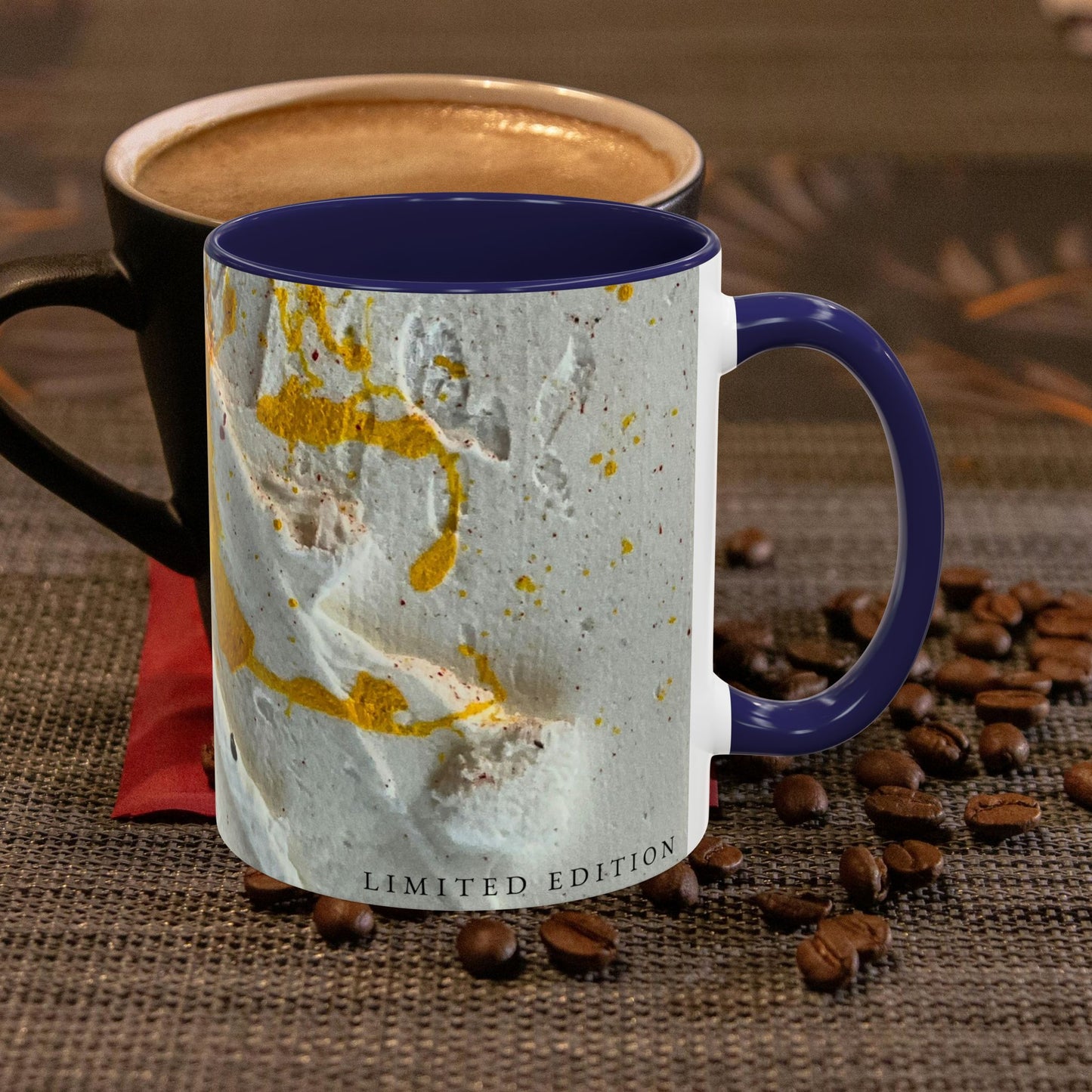 Accent Coffee Mug 11oz_ NSeries ACM11OZ PT2WW015_ Vibrant Limited Edition Design by WesternWawes
