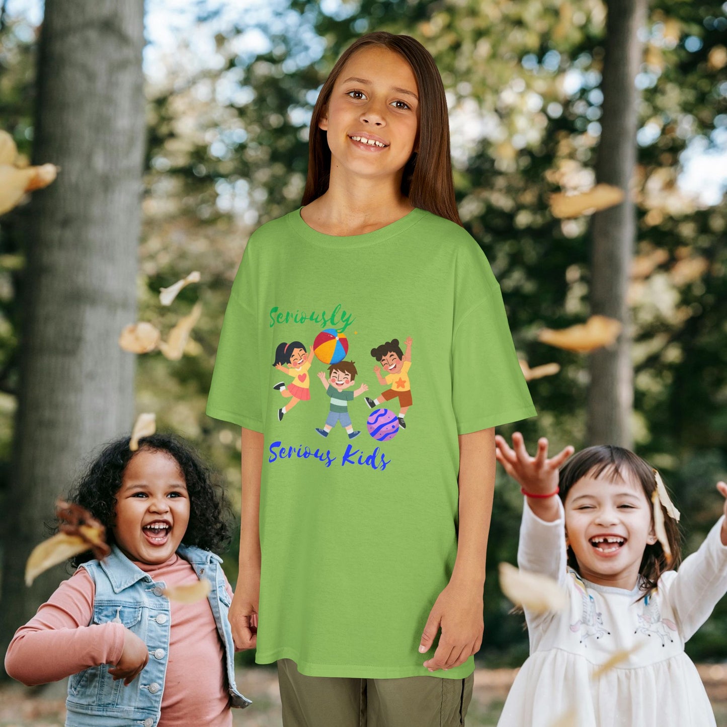 Kids Heavy Cotton™ Tee_ N3+ Series KHCT PT2WW001_ Limited Edition Durable Comfort for Every Adventure by WesternWaves: