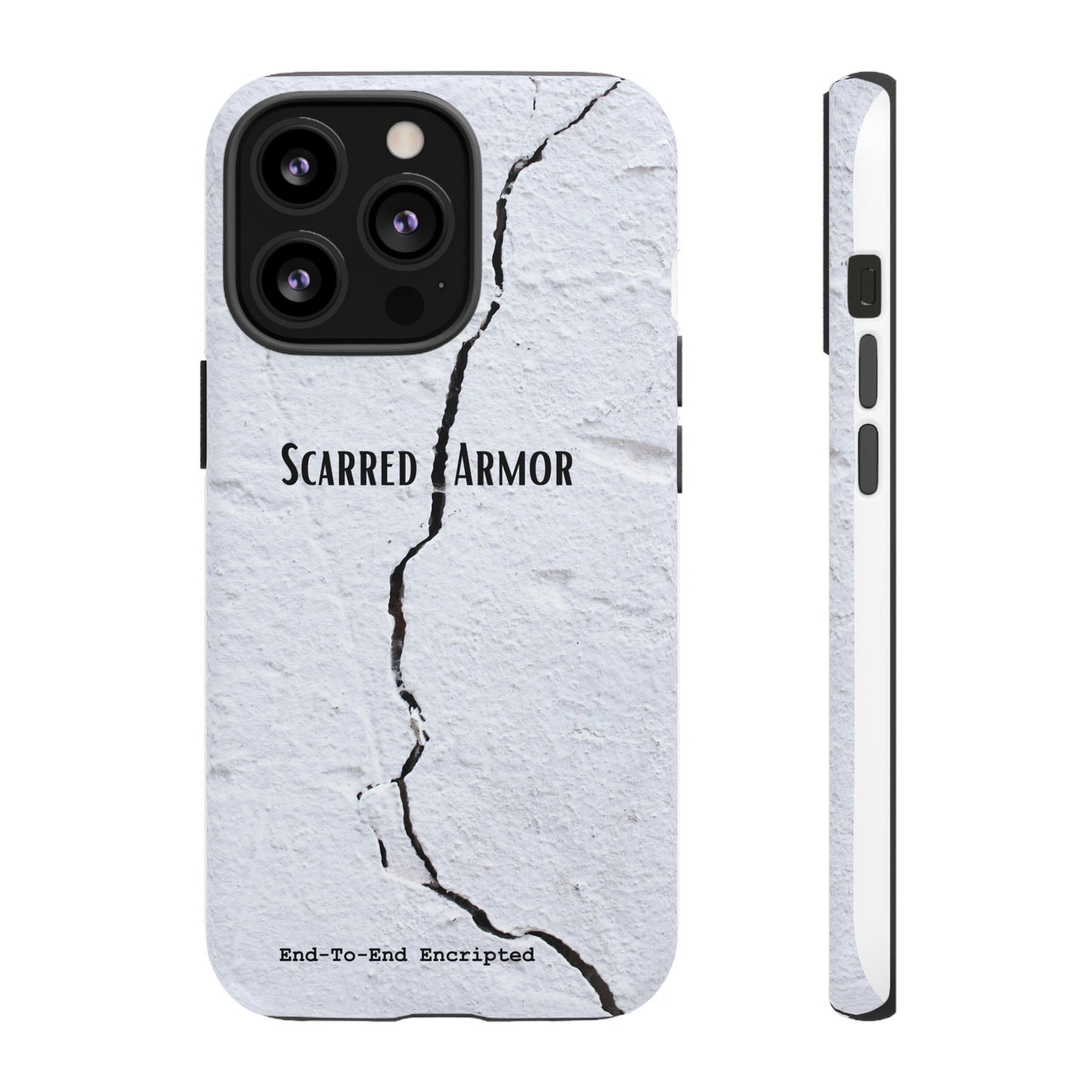 Tough iPhone Cases Phone Case_ Series N8+ TCPCASE PT2WW001_ Limited Edition Scarred Armor Design iPhone Cases by WesternWaves: