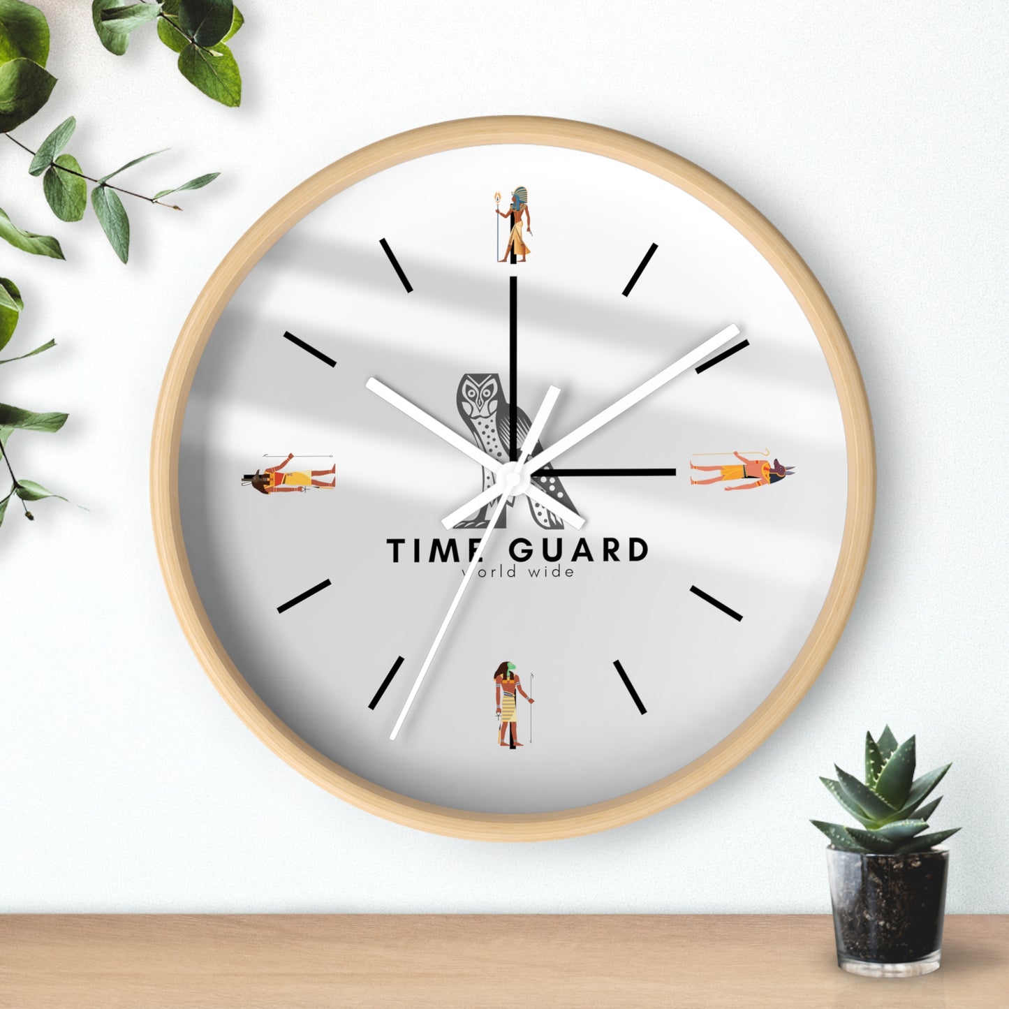 Wall Clock_ N+ Series WCTGWW PT2WW002_ Time Guard World Wide Limited Edition by WesternWaves.