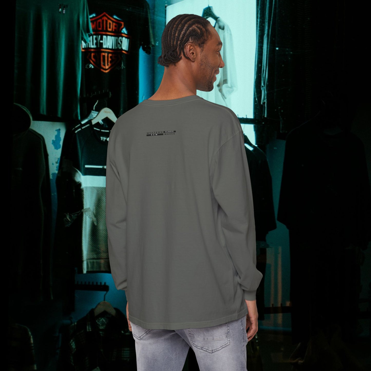 Unisex Long Sleeve T-Shirt_ N7 Series USLSTSHIRT PT2WW002_ Limited Edition Trendy Vibes by WesternWaves: