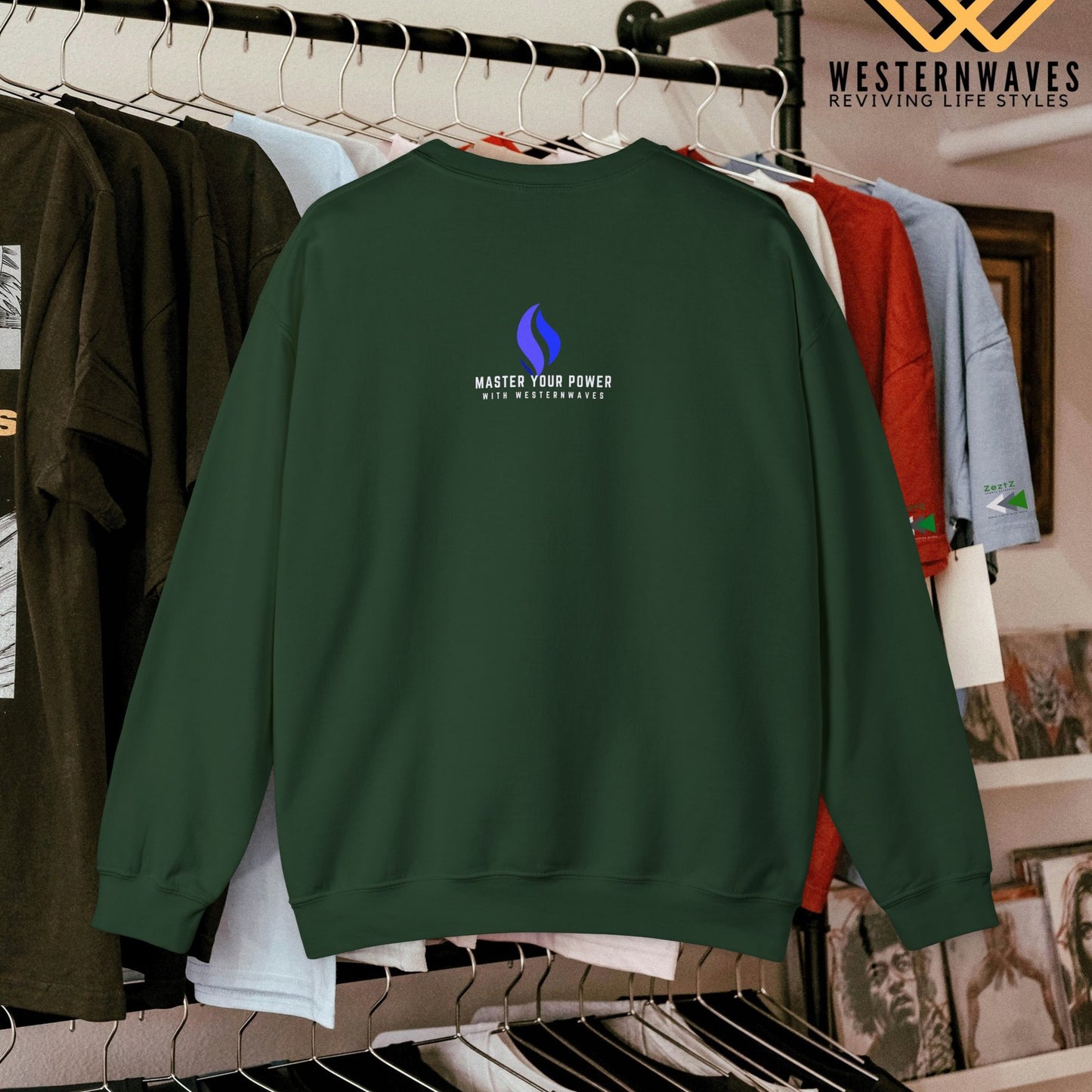 Seasonal Seller Sweatshirt_ N3+ Series SSSS PT2WW001_ Limited Edition Seasonal Offer by WesternWaves: