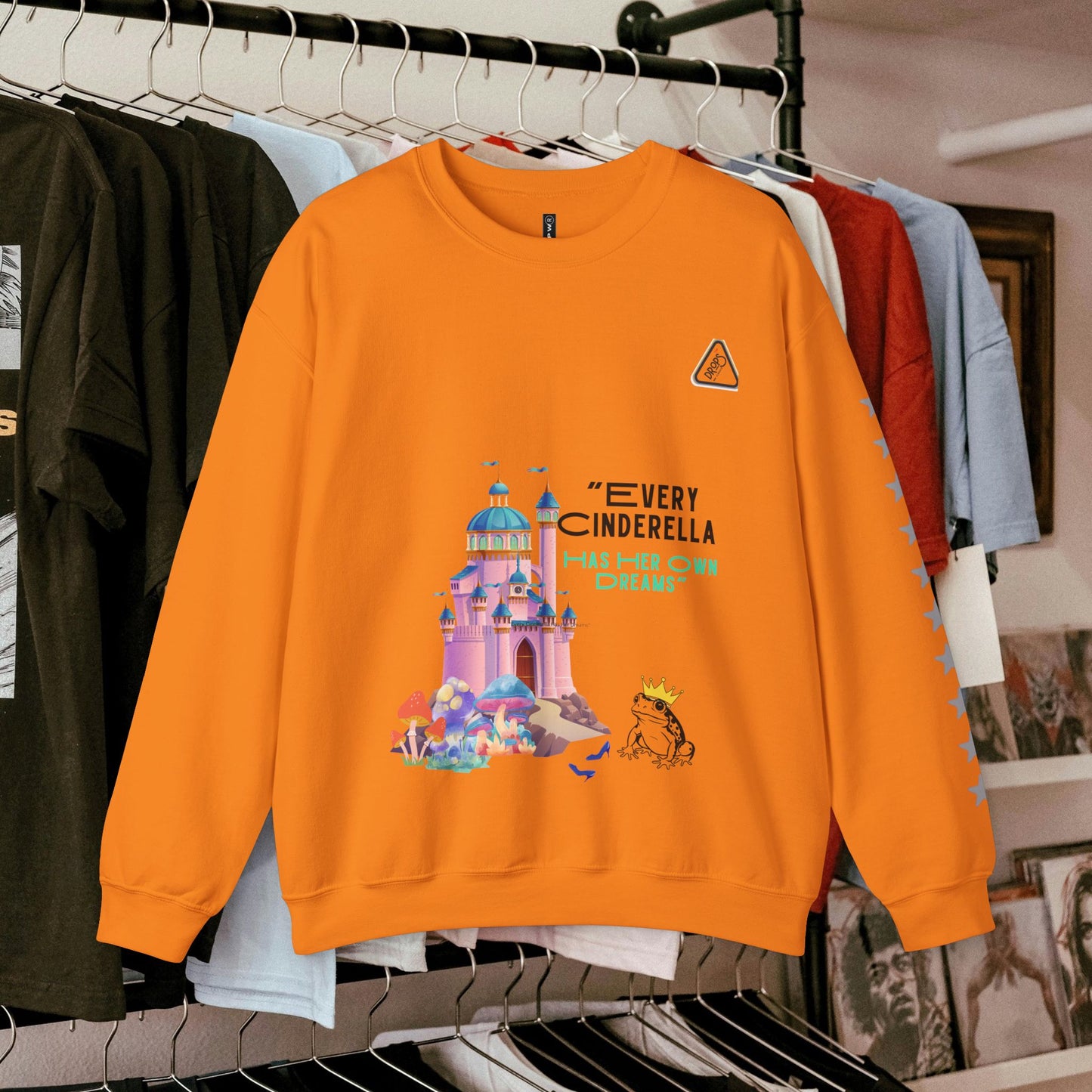Unisex Heavy Blend™ Crewneck Sweatshirt_ N2 Series UHBCSS PT2WW007_ Limited Edition Pure Luxury By WesternWaves: