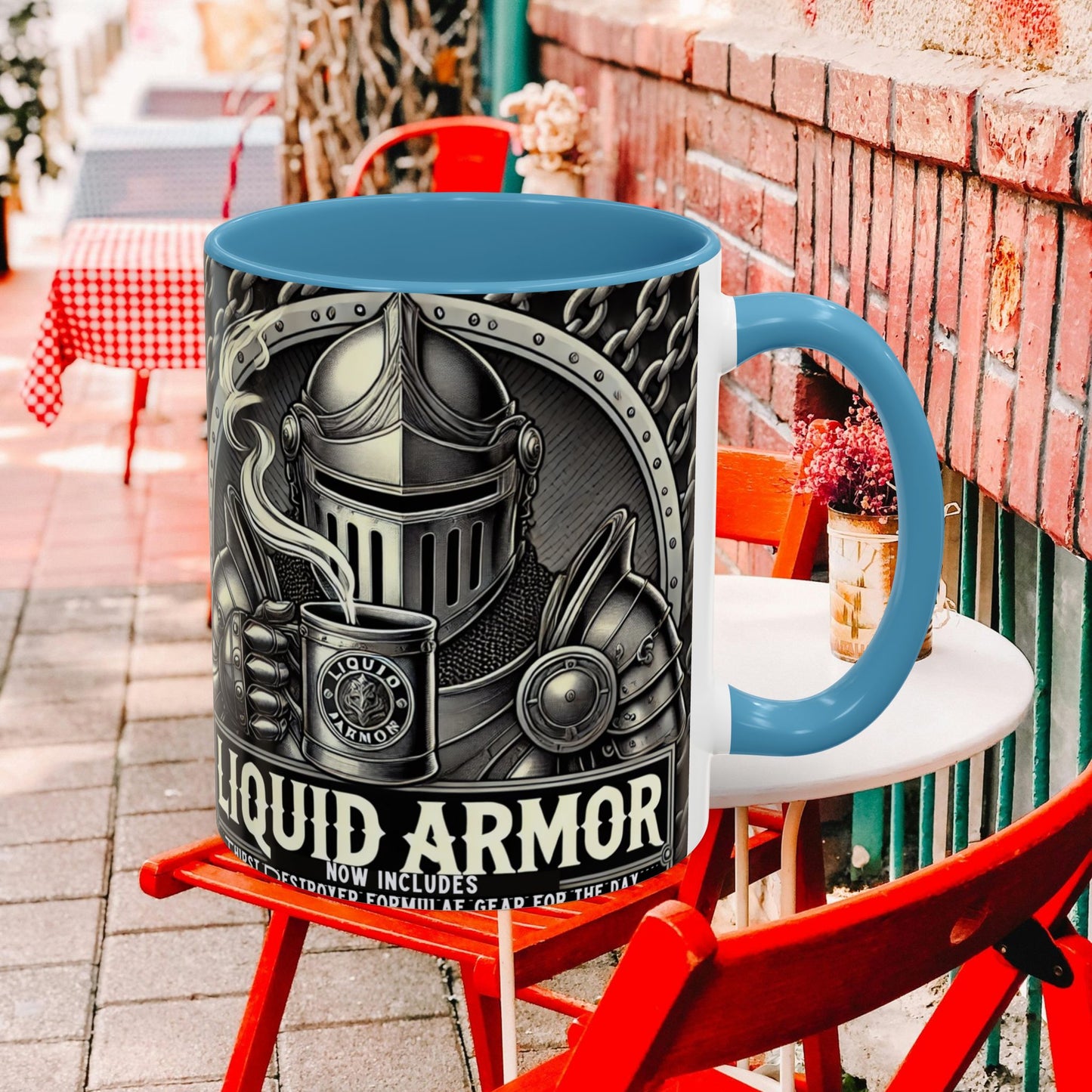 Accent Coffee Mug 11, 15oz_ N3+ Series ACM11OZ PT2WW0002_ Vibrant Limited Edition Design by WesternWaves: