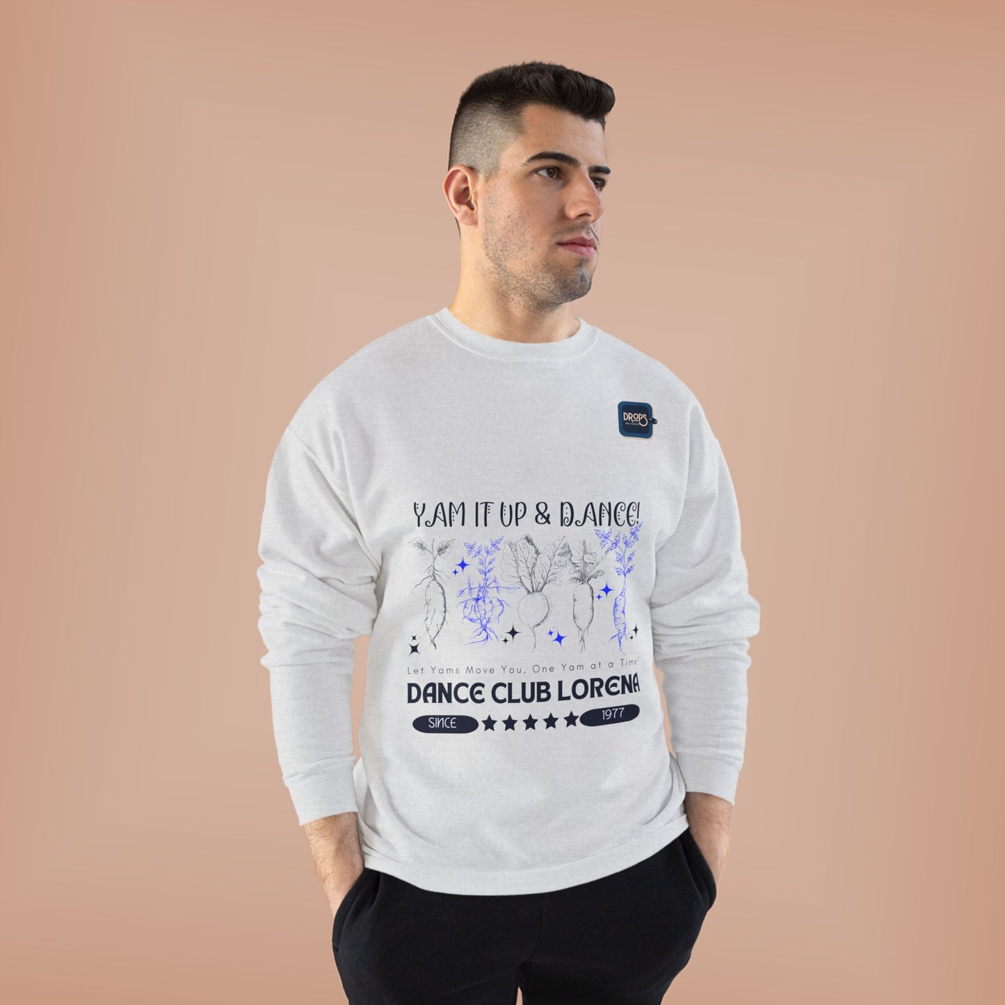 Unisex EcoSmart® Crewneck Sweatshirt_ N3 Series USESCNSS PT2WW001_ Limited Edition Perfect Blend of Comfort, Style, & Sustainability by WesternWaves: