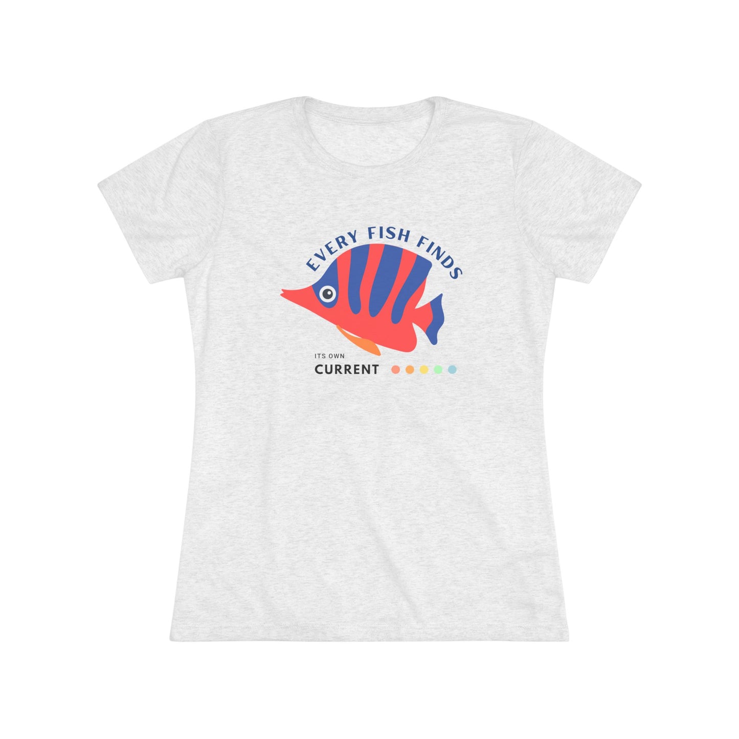 Women's Triblend Tee_ N3+ Series WTBT PT2WV001_ Limited Edition Designer Tee by SPW of WesternWaves: