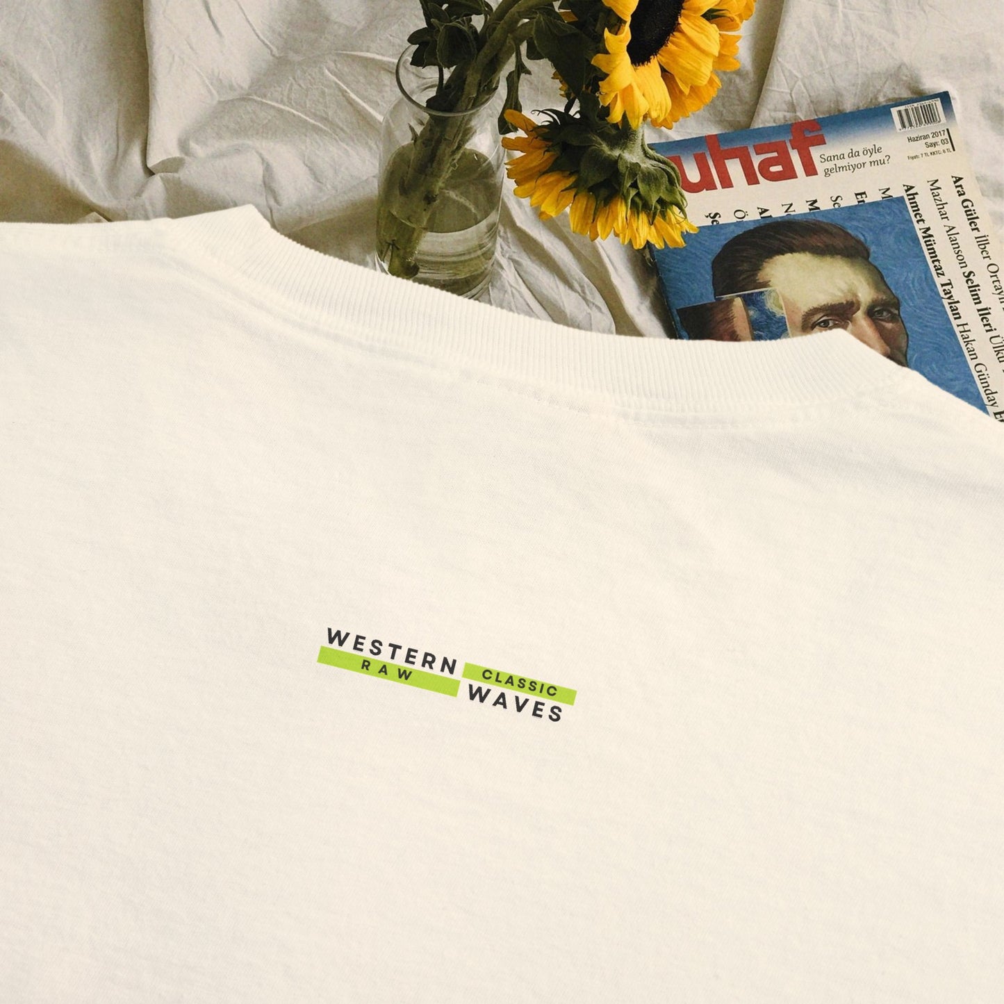 Unisex Garment-Dyed Pocket T-Shirt_ N3+ Series USGDPTS PT2WW001_ Limited Edition Raw Classic by WesternWaves: