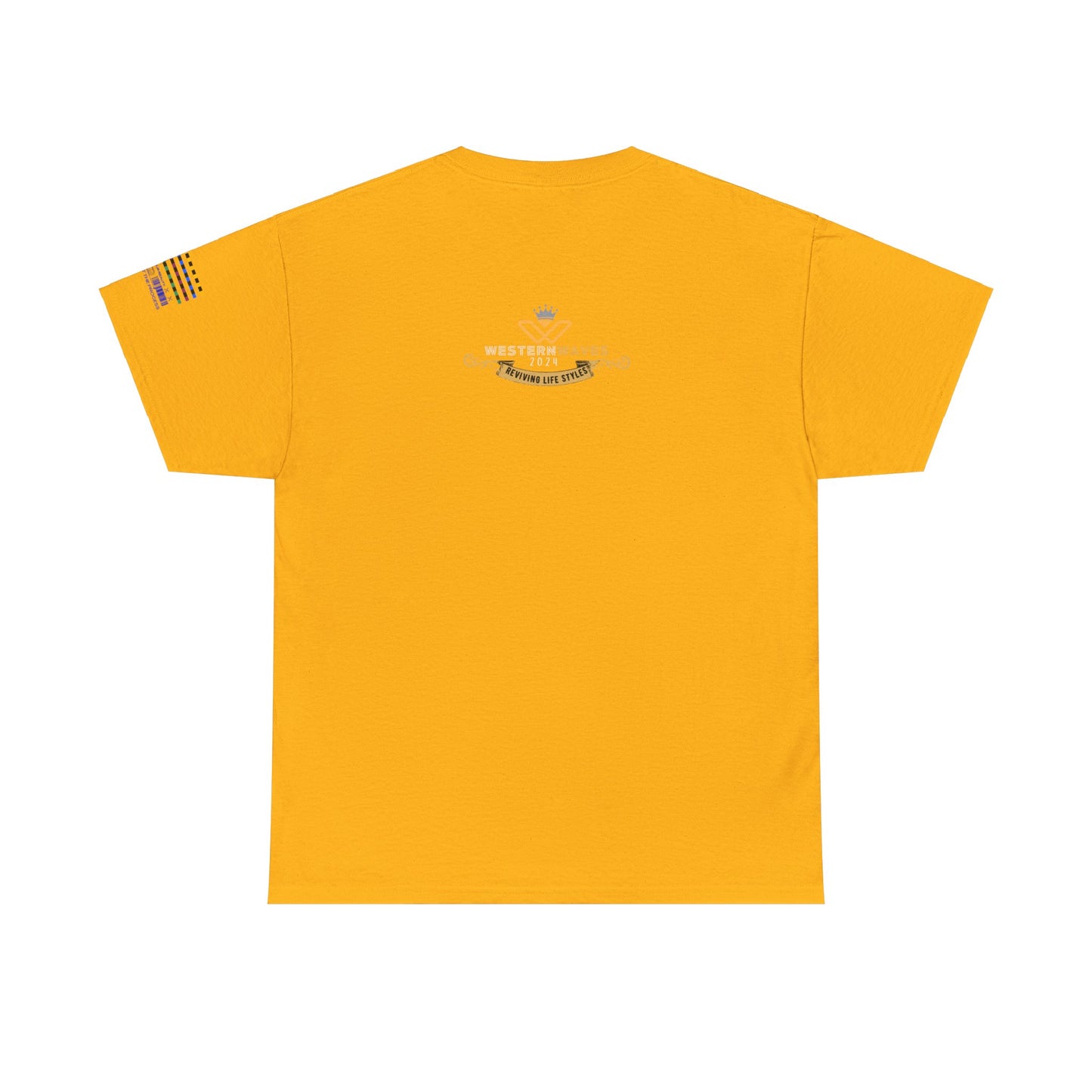 Unisex Heavy Cotton Tee_ Crafted from premium 100% cotton_ N+ Series UHCT PT2WV003_ Limited Edition by WesternWaves: