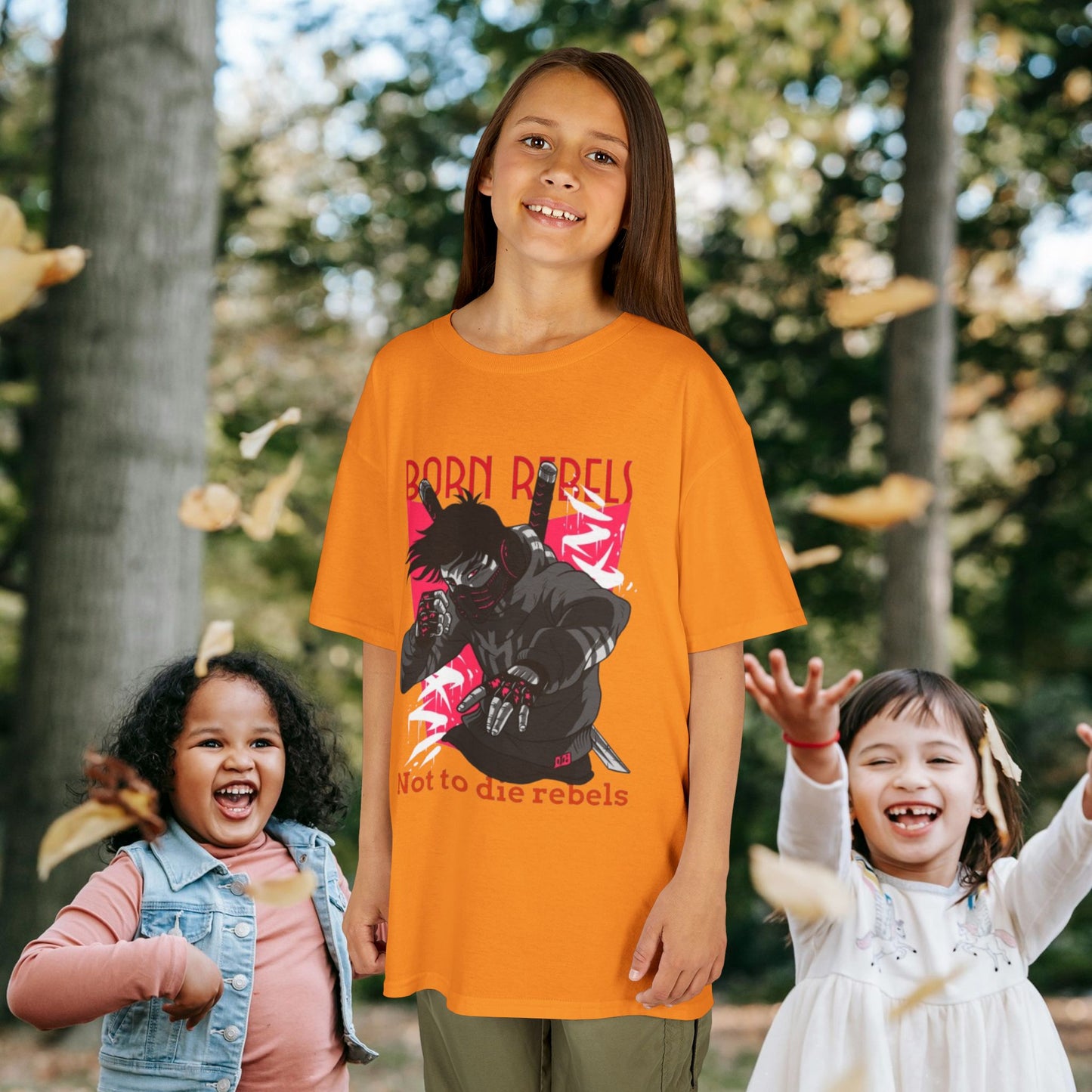 Kids Heavy Cotton™ Tee_ N3+ Series KHCT PT2WW004_ Limited Edition Durable Comfort for Every Adventure by WesternWaves: