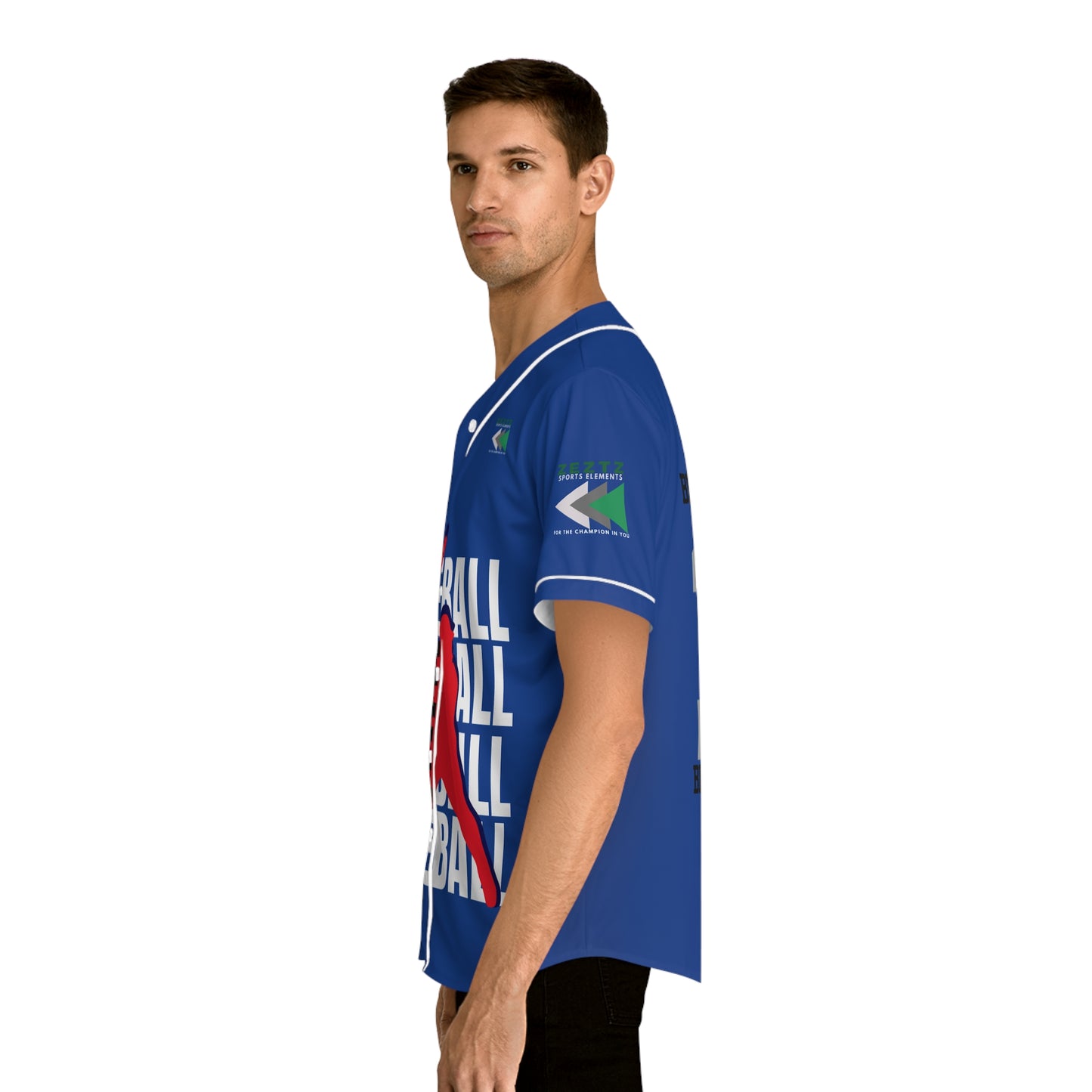 Men's Baseball Jersey_ N7+ Series MBBJERSEY PT2WW001_ Limited Edition "Zeztz" Brand Baseball Jersey by WesternWaves:
