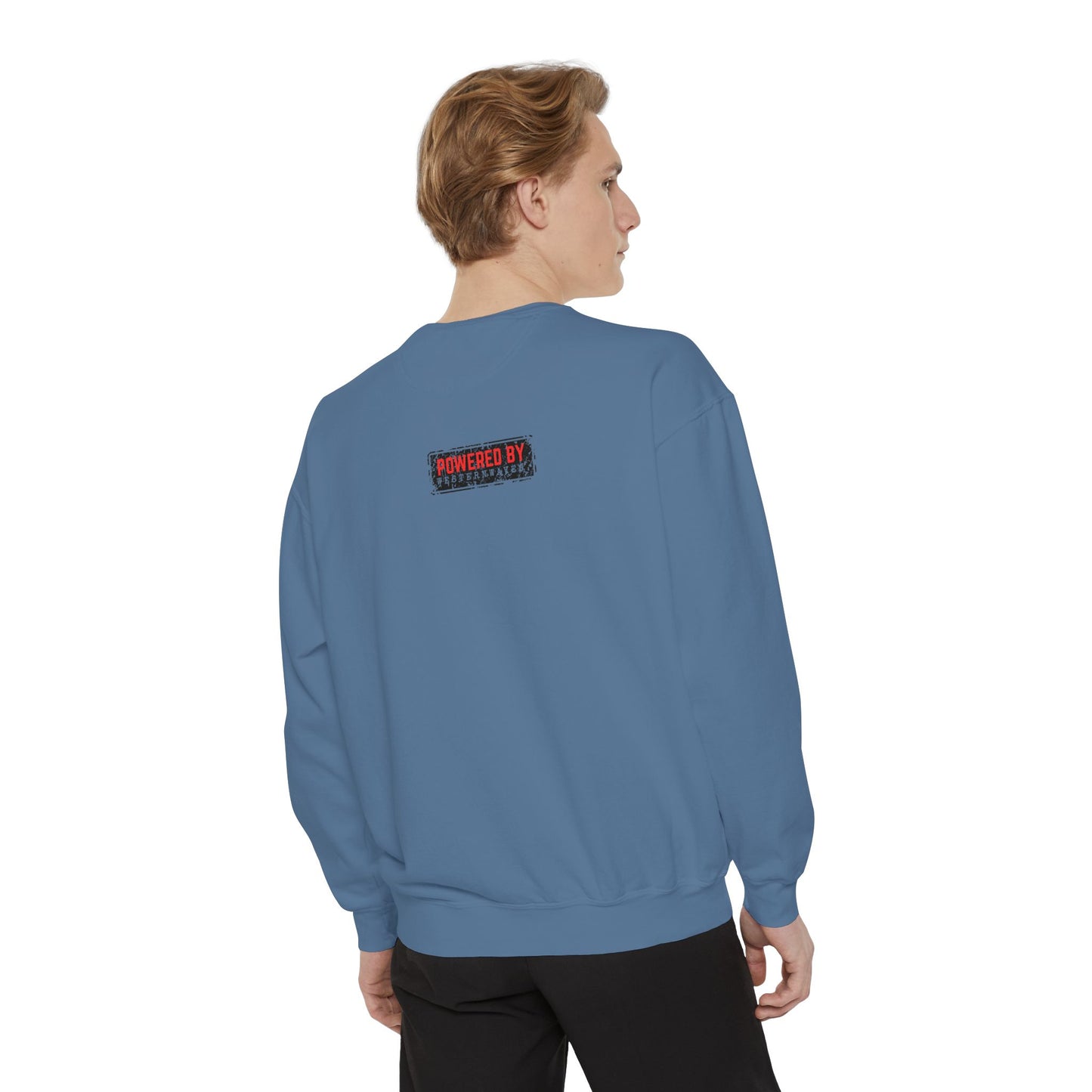 Motivational Unisex Garment-Dyed Sweatshirt, Cozy Pullover, Rise and Shine Apparel, Gift for Her, Inspirational Clothing