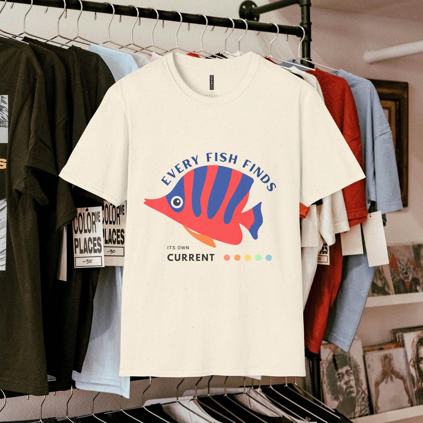 Unisex Softstyle T-Shirt_ N+ Series USSTS FT2WW010_ Limited Edition by WesternWaves: